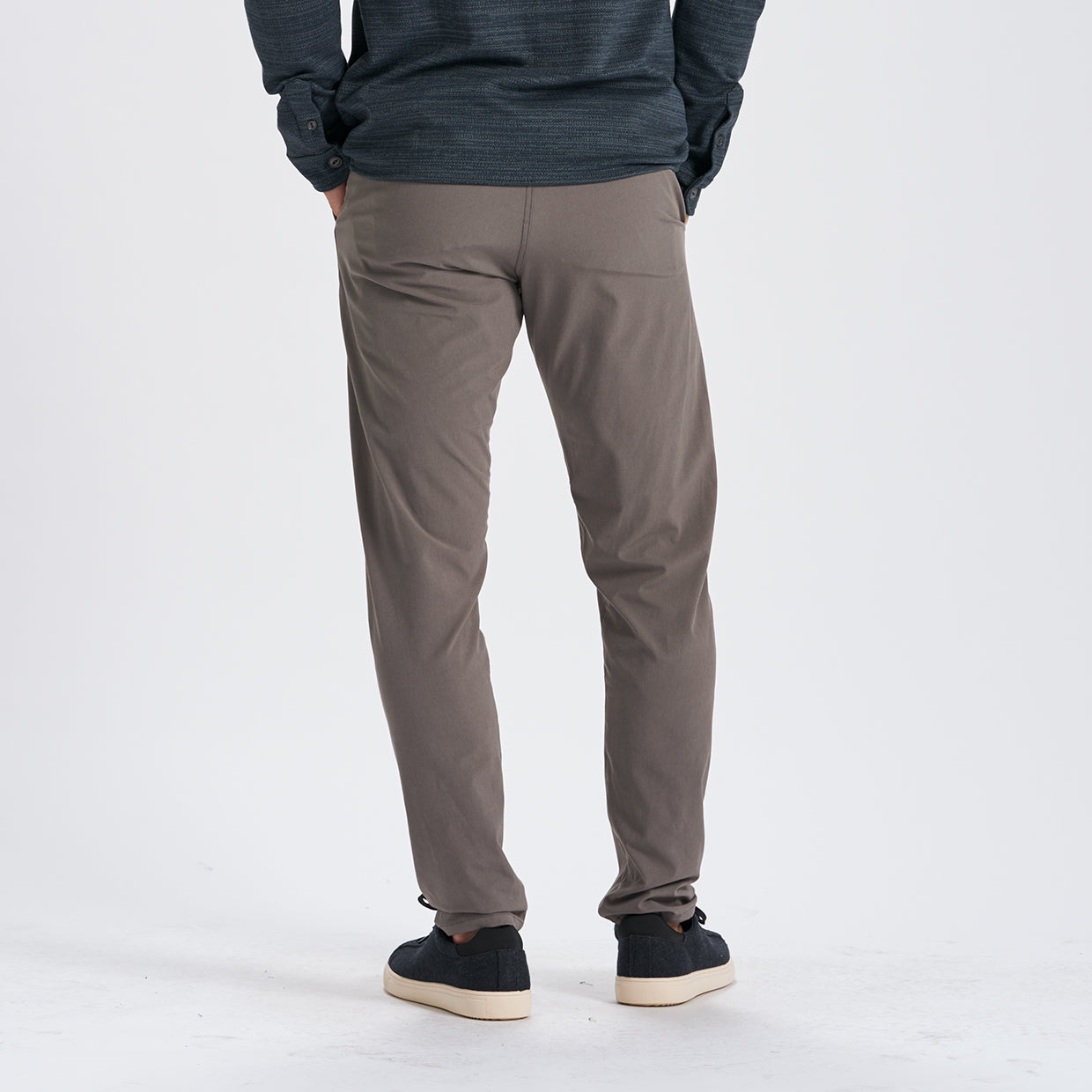 Aim Pant | Cocoa Linen Texture - Image 3