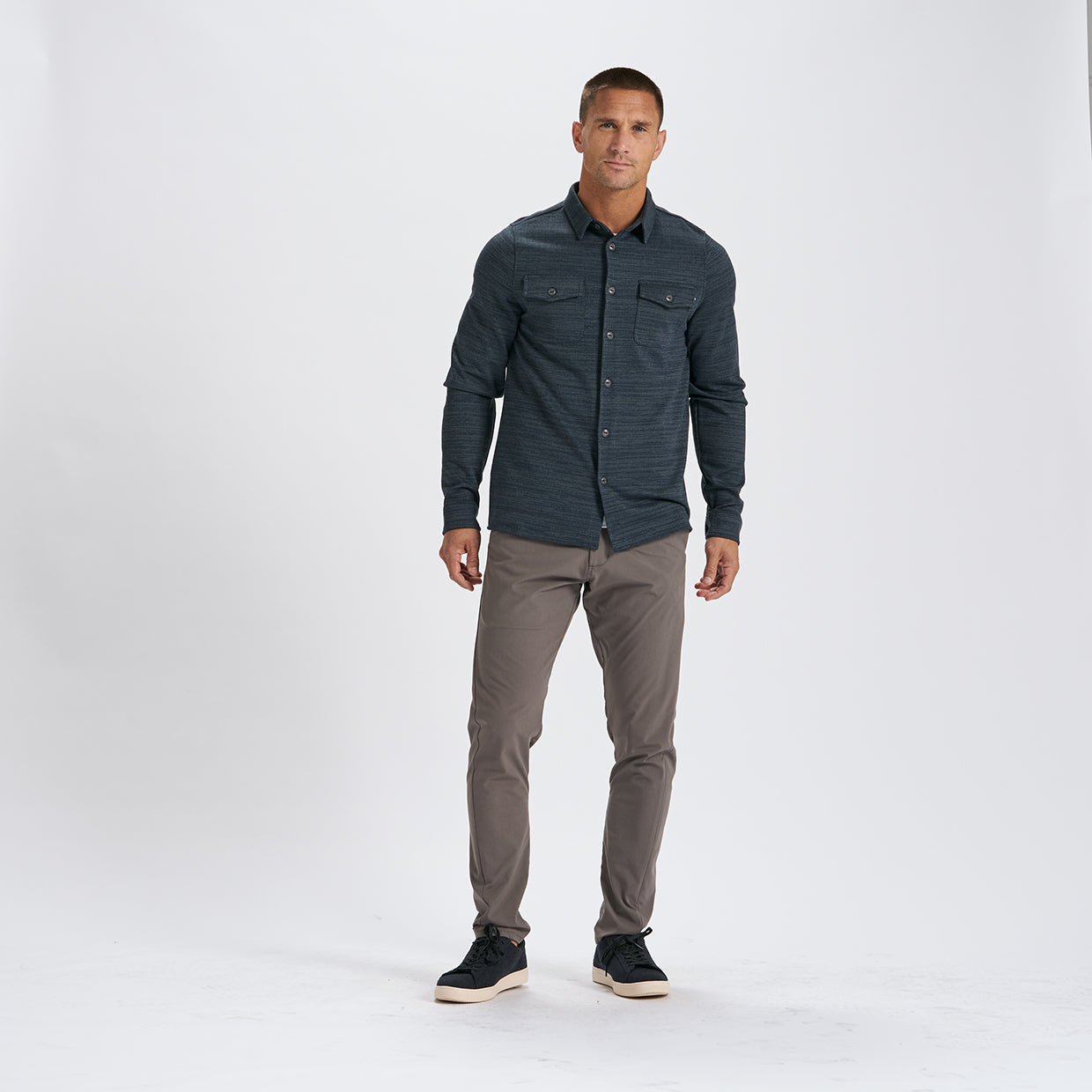 Aim Pant | Cocoa Linen Texture - Image 5