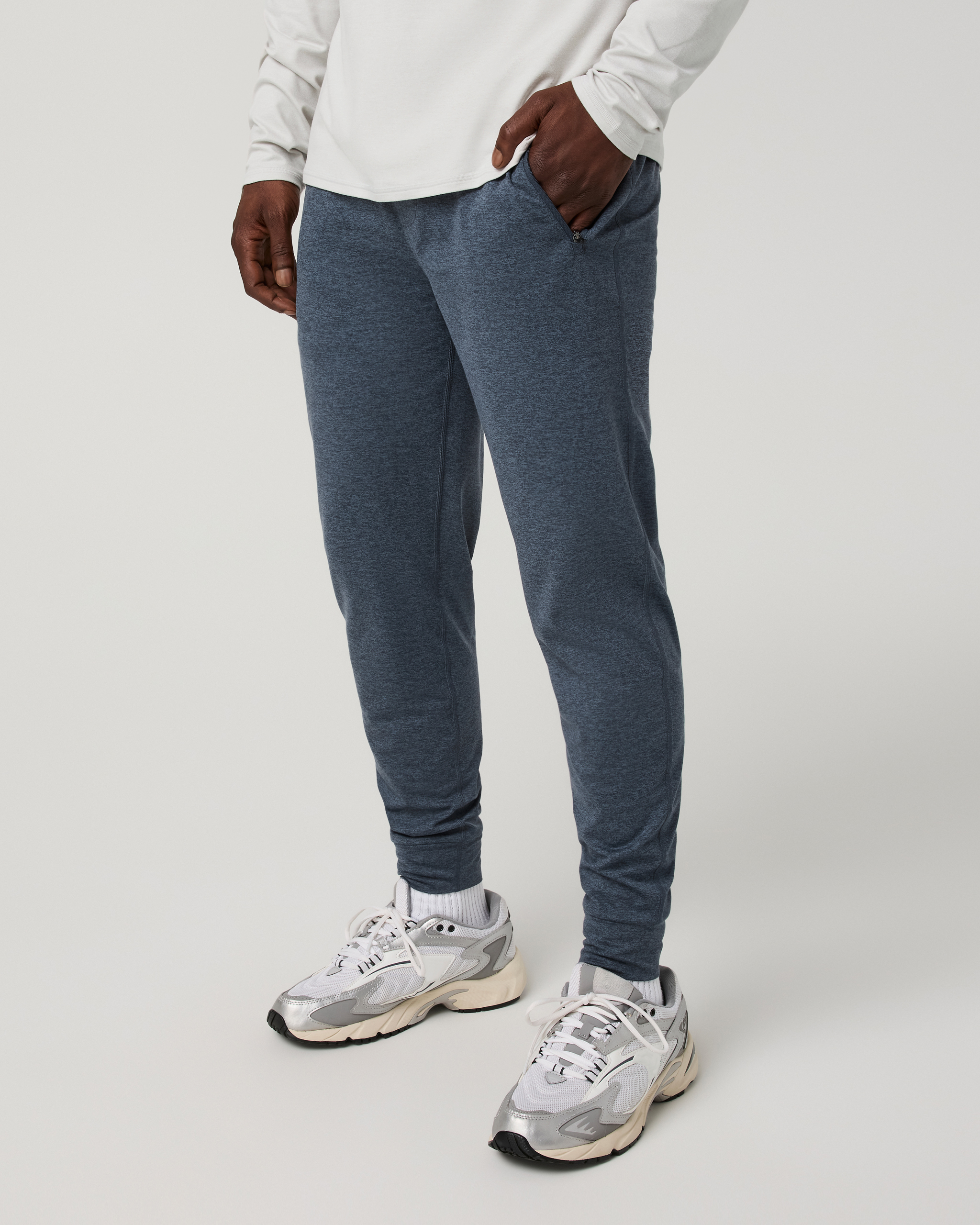 Ponto Performance Jogger | Bay Blue Heather