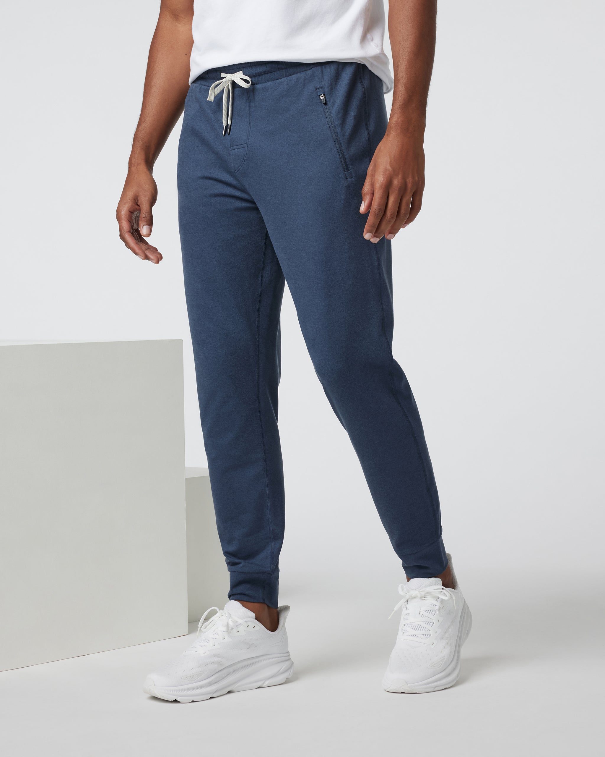 Ponto Performance Jogger | Azure Heather - Image 5