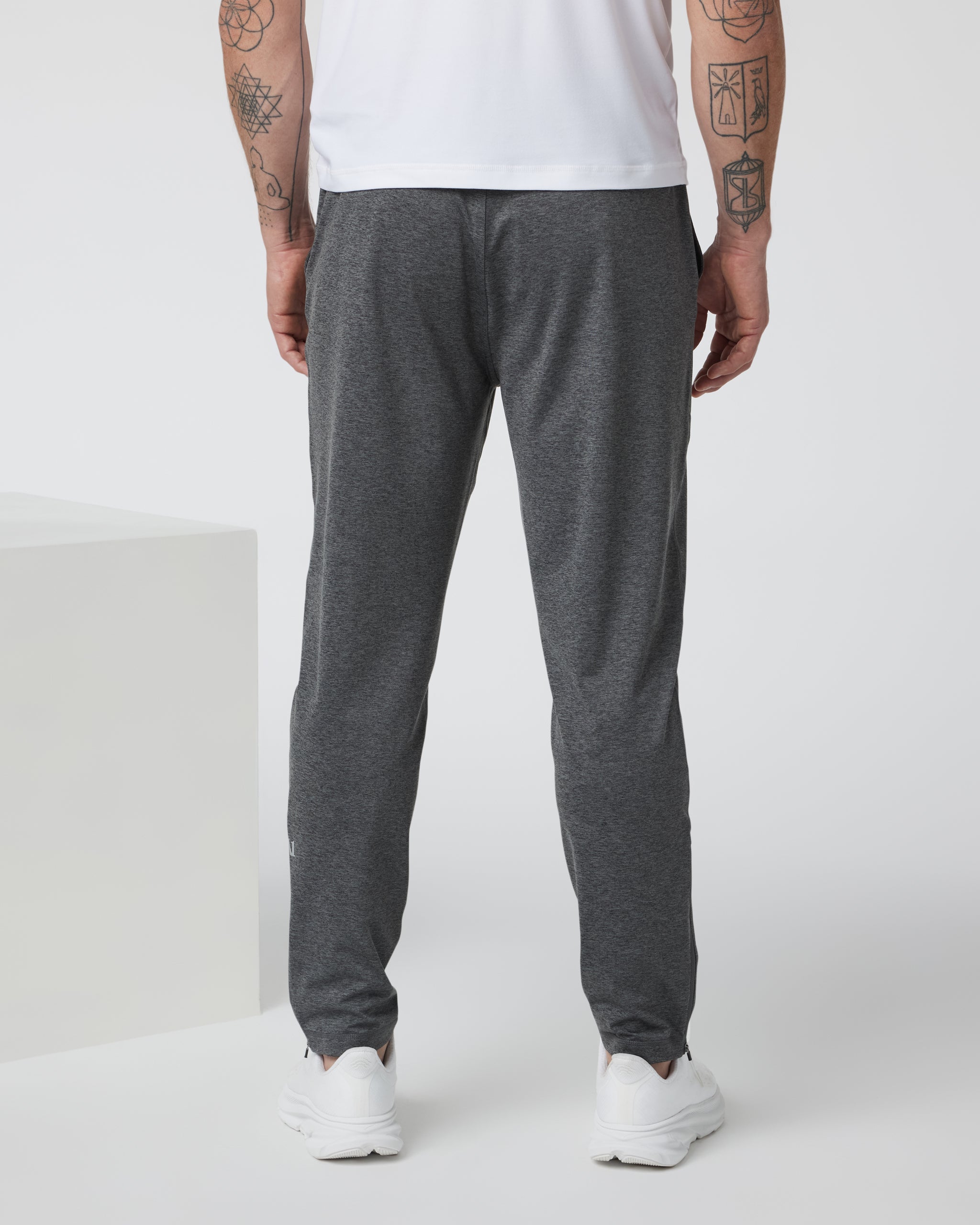 Sunday Performance Track Pant | Charcoal Heather - Image 2