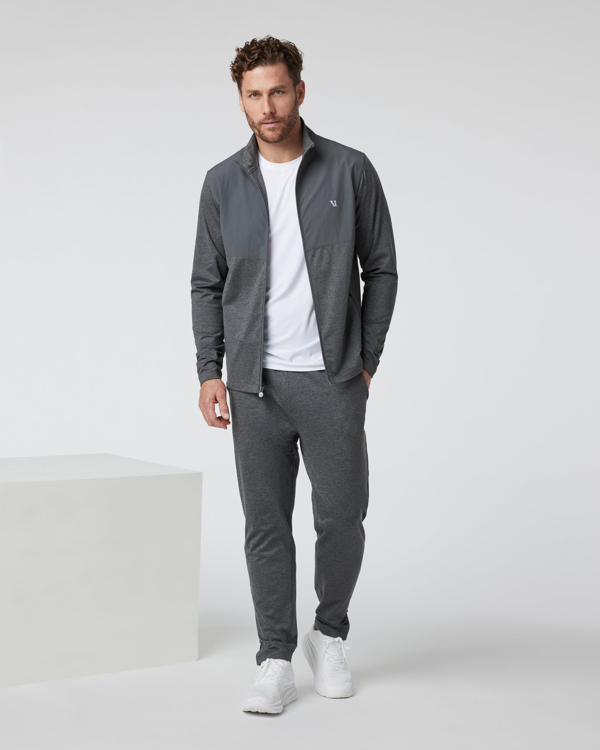 Sunday Performance Track Pant | Charcoal Heather - Image 3