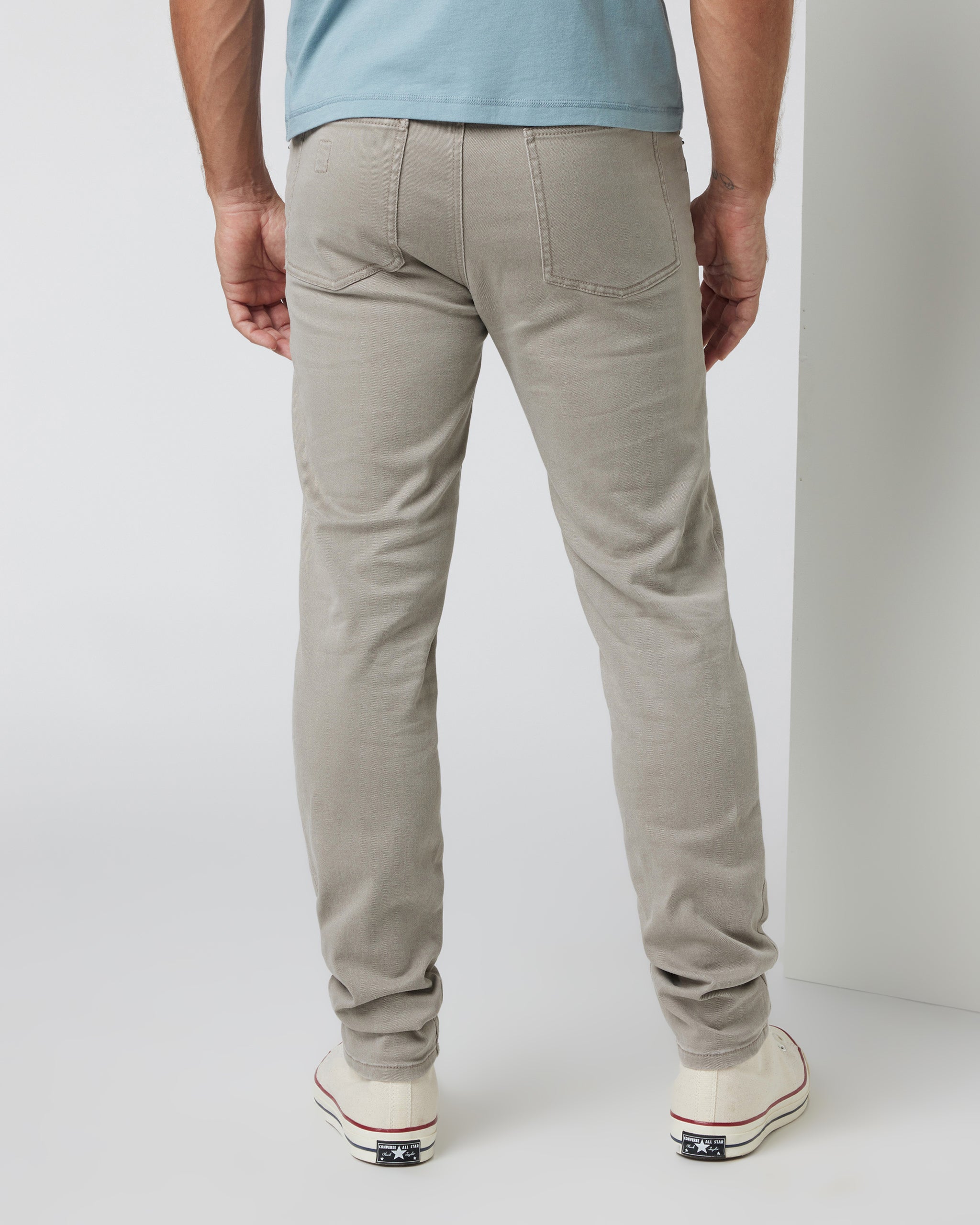 Benton Stretch Twill Pant | Taupe - Image 3