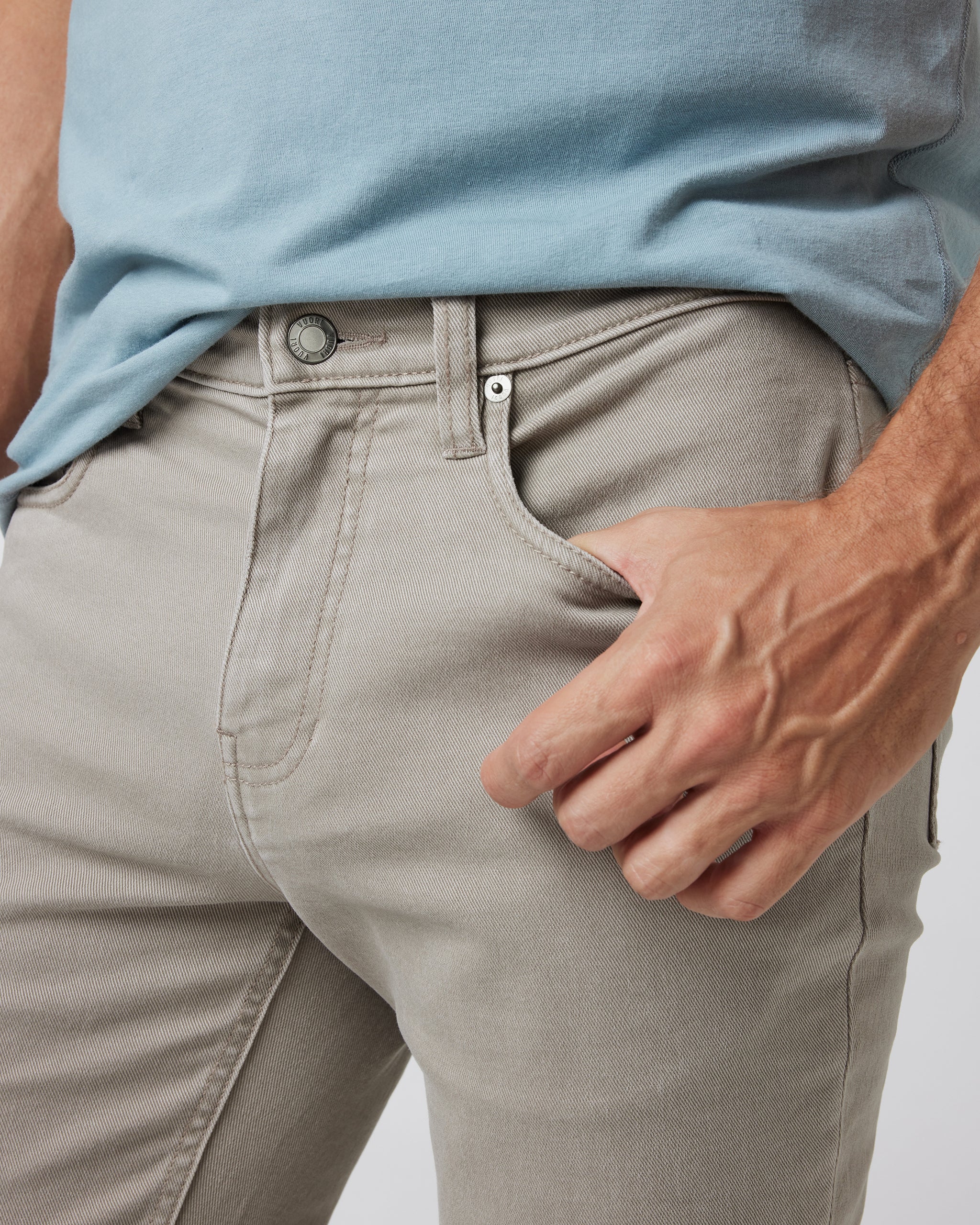 Benton Stretch Twill Pant | Taupe - Image 2
