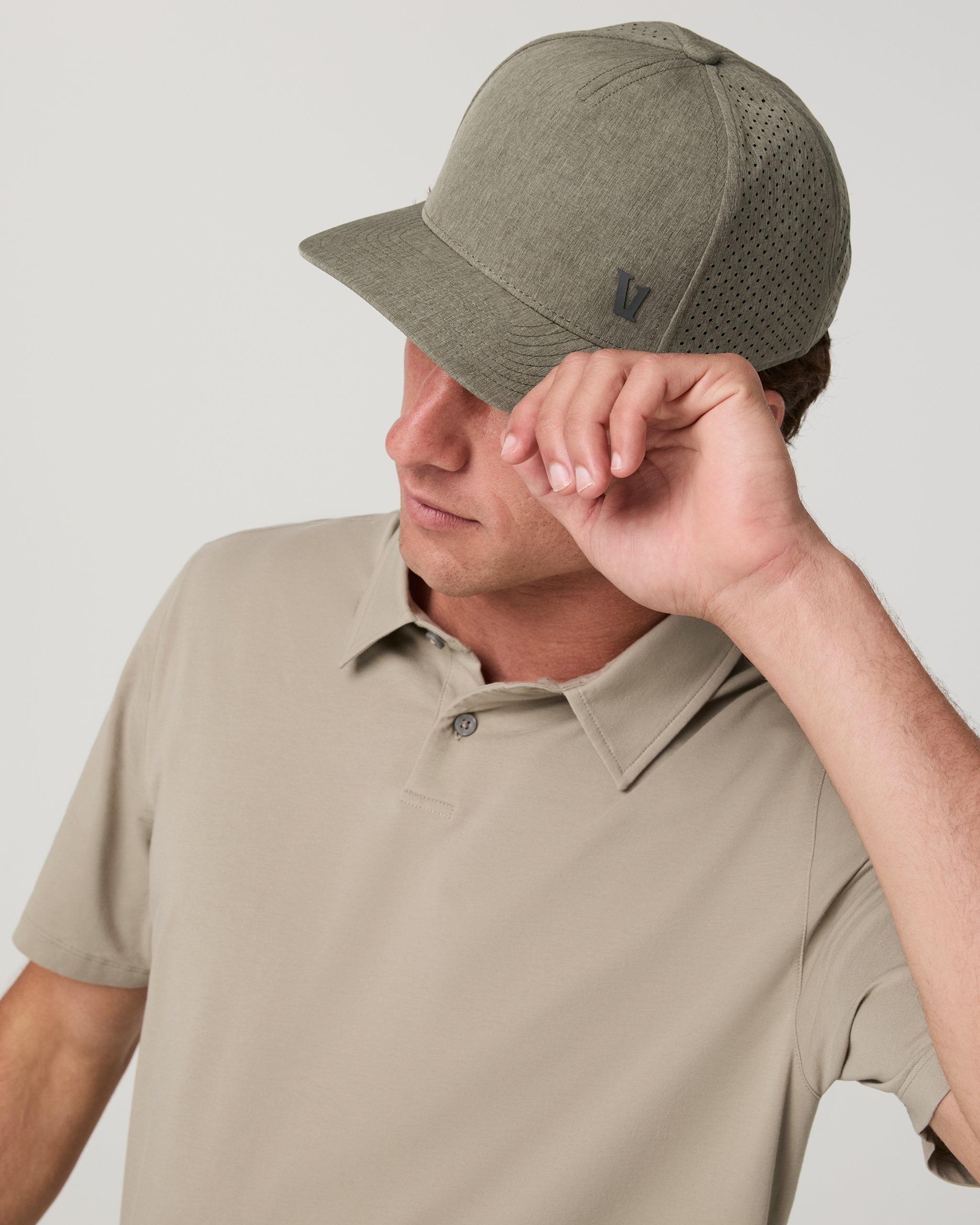 V1 Water Tech Hat | Herb Heather - Image 3