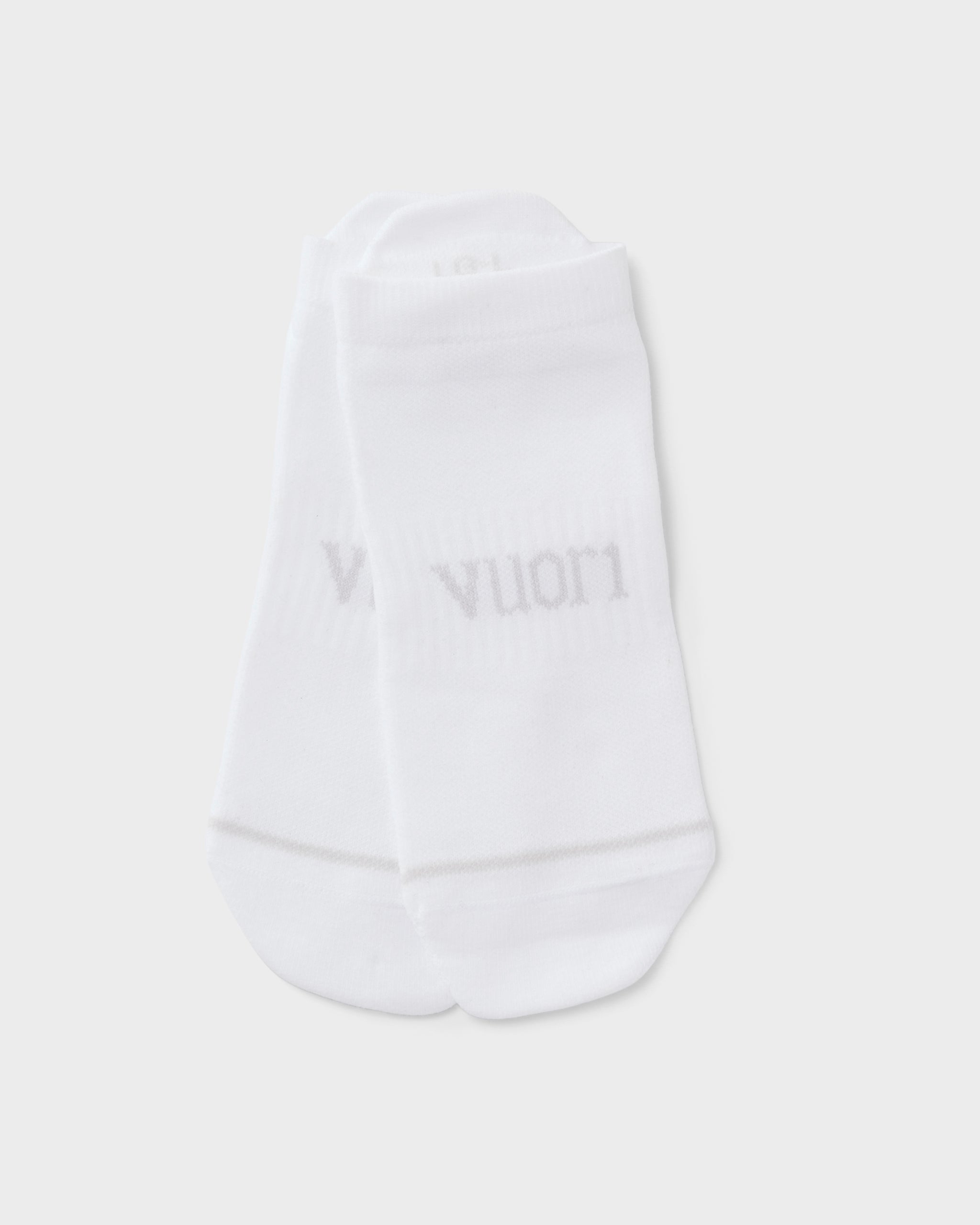 Performance Tab Sock | White