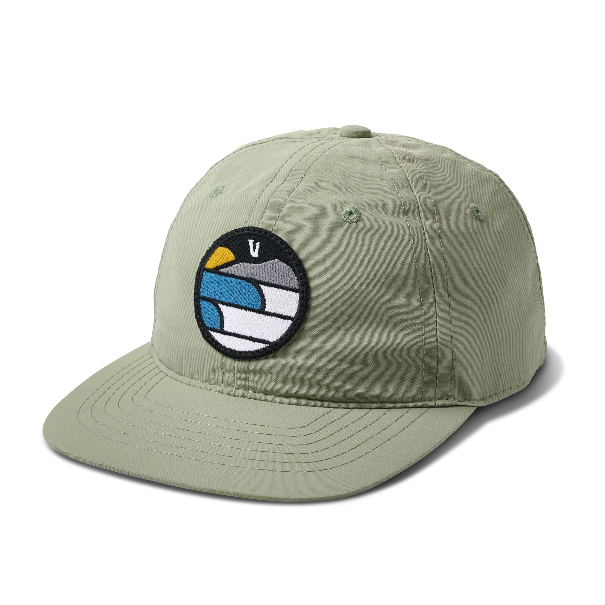 Waves Mountain Sun Hat | Grey