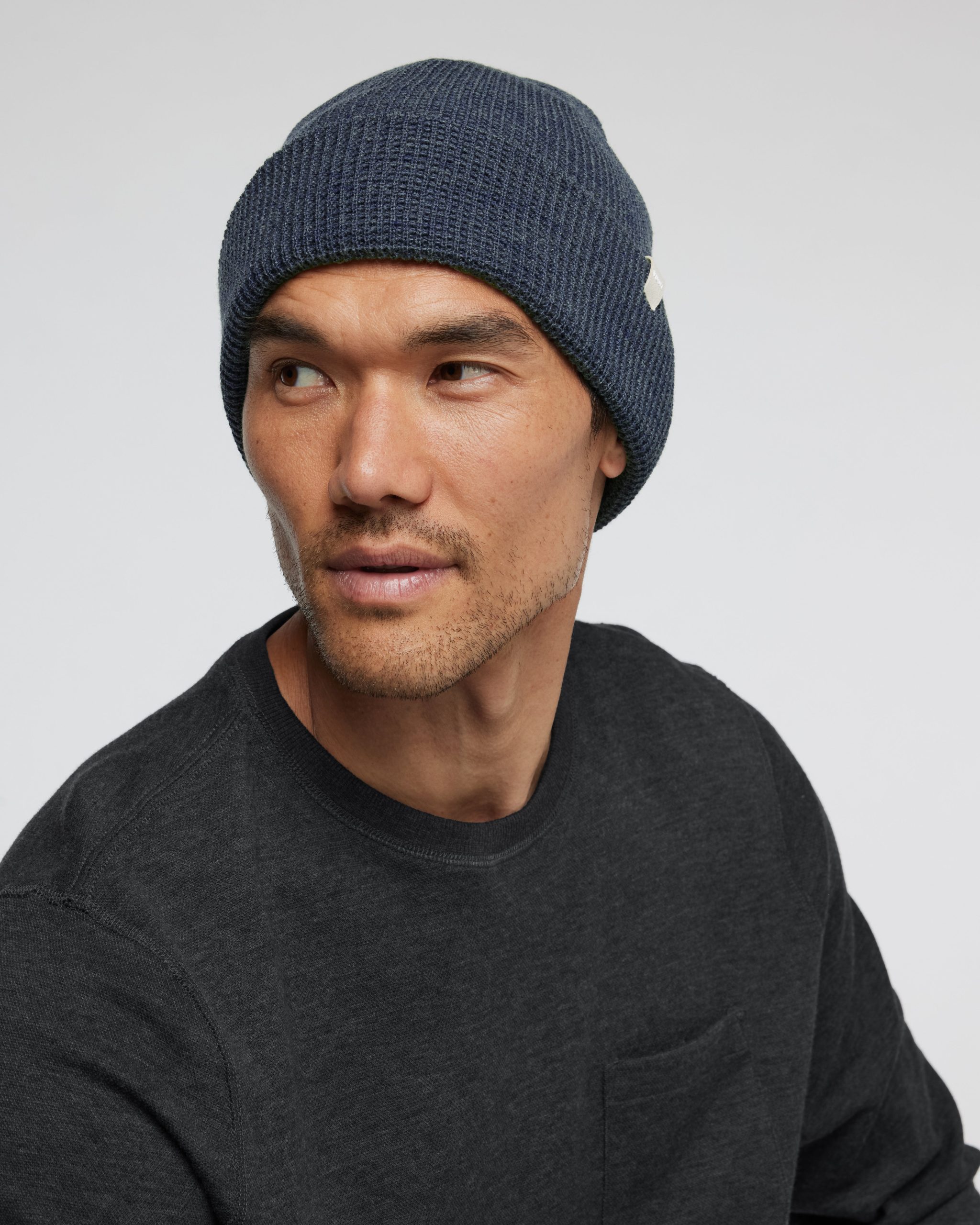 Alpine Waffle Beanie | Azure - Image 3