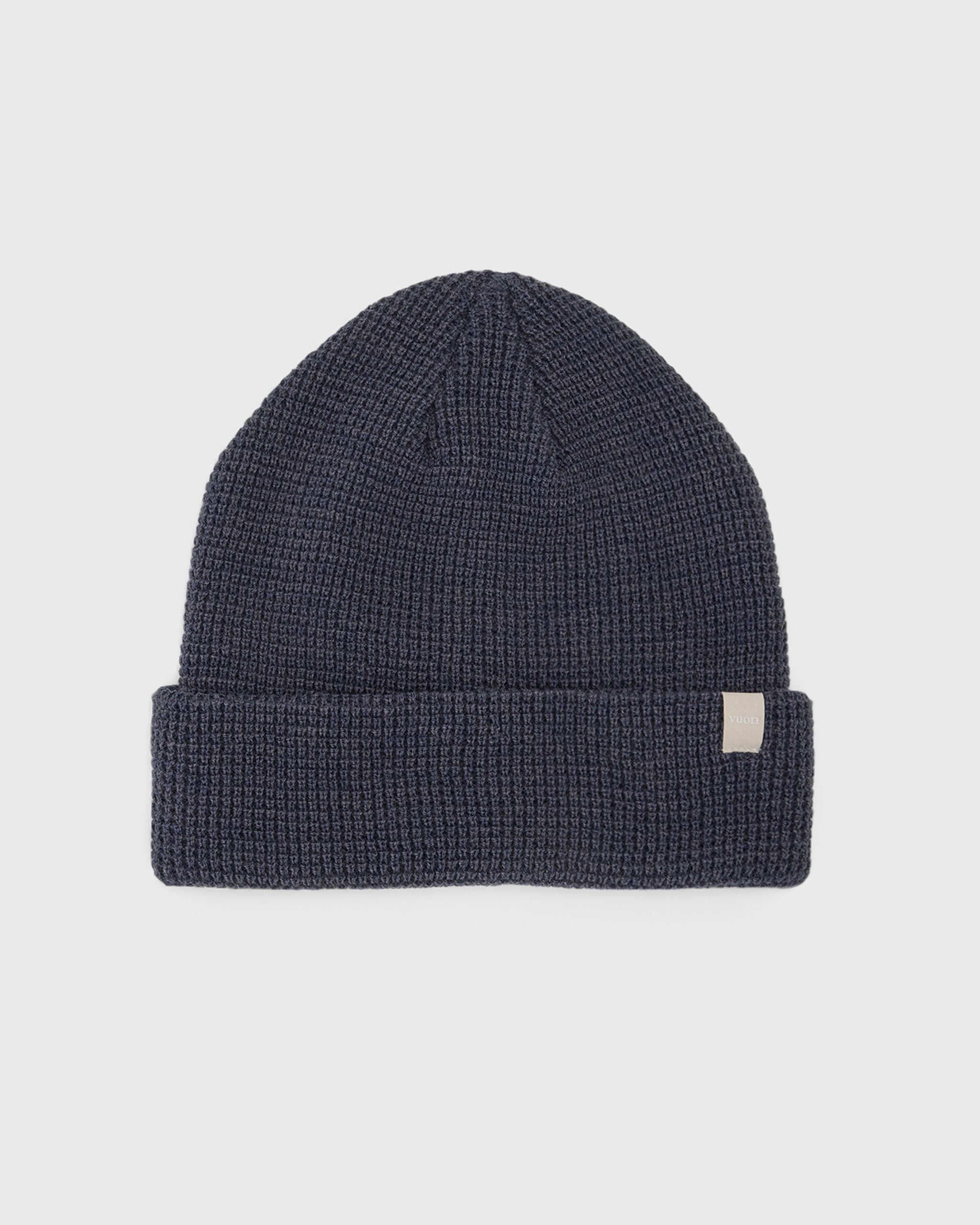 Alpine Waffle Beanie | Azure