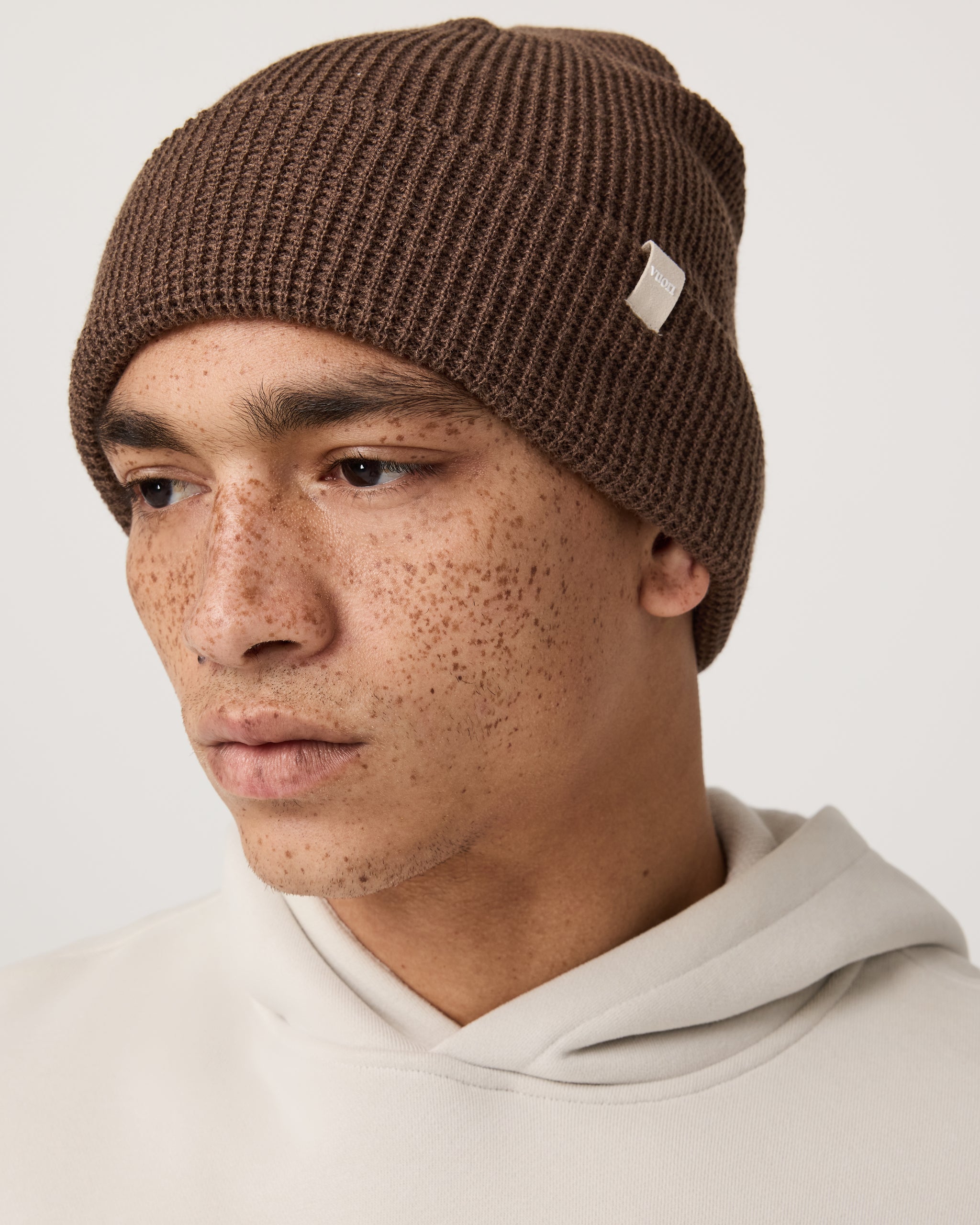 Alpine Waffle Beanie | Espresso - Image 3