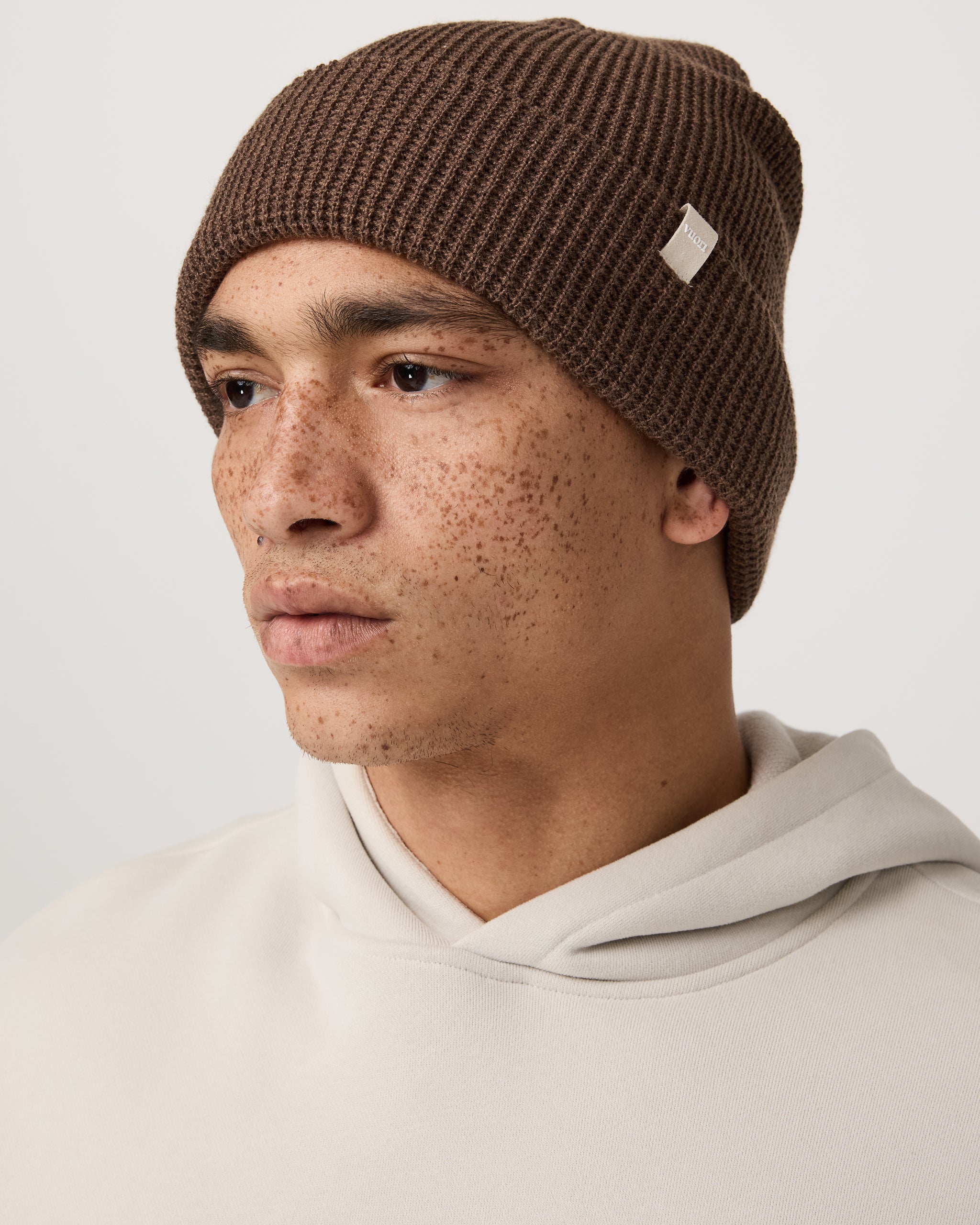 Alpine Waffle Beanie | Espresso - Image 2