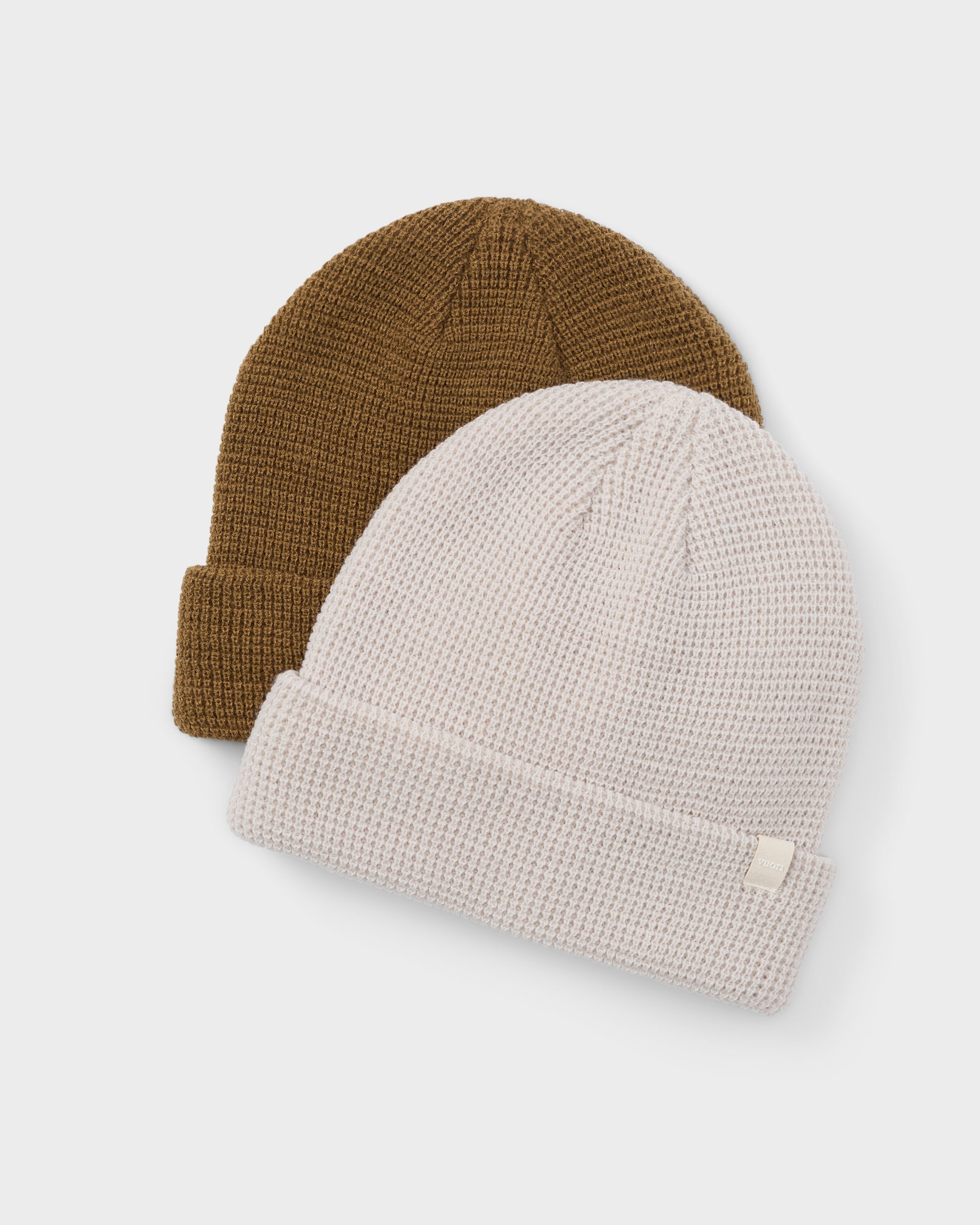 Alpine Waffle Beanie | Salt - Image 2