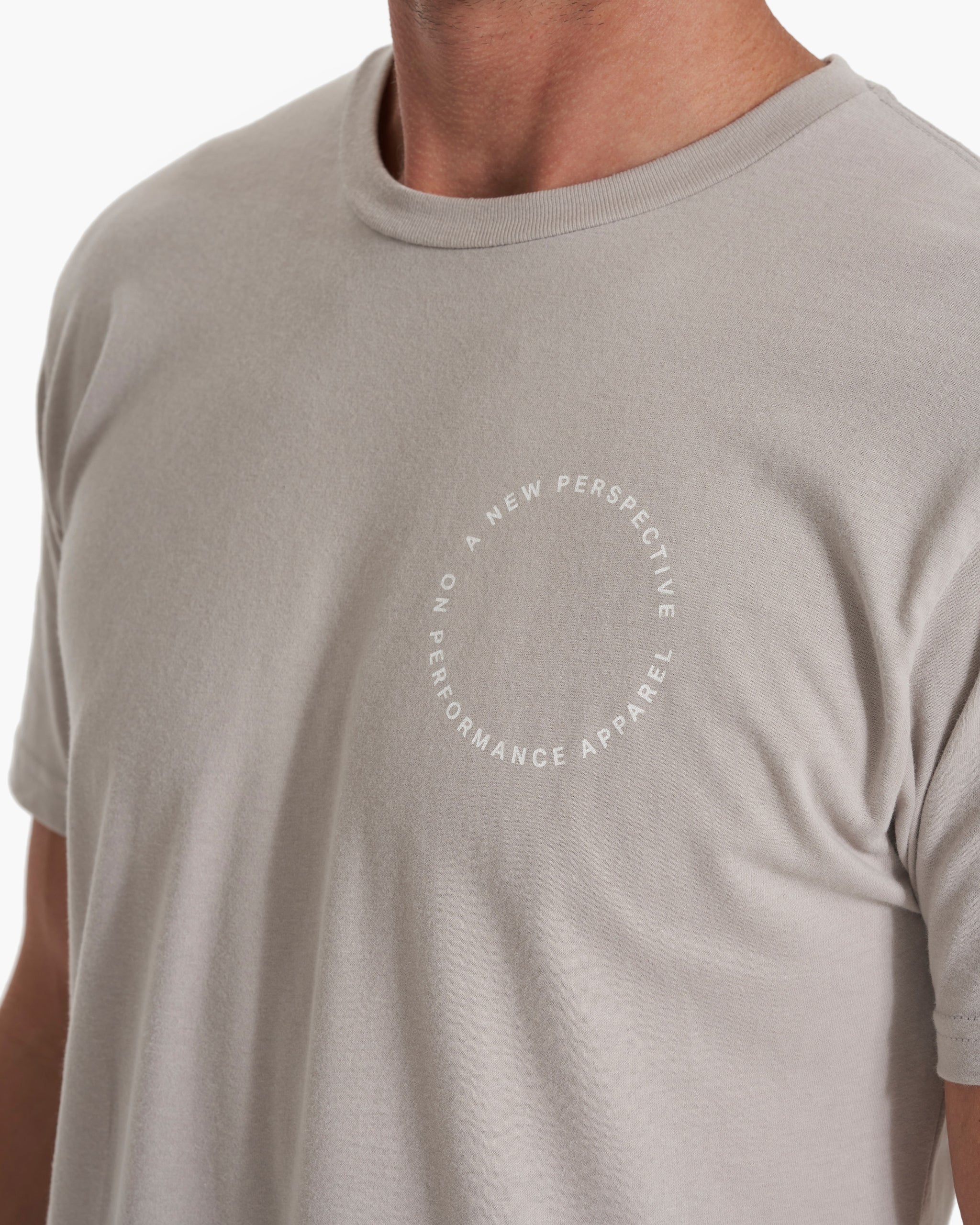 Textures Tee | Light Grey - Image 2
