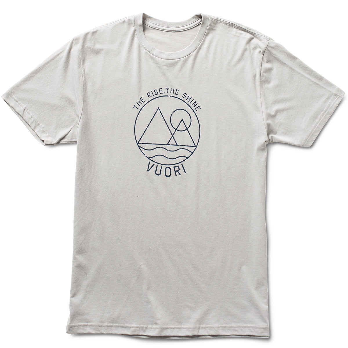 The Rise The Shine Tee | Light Grey