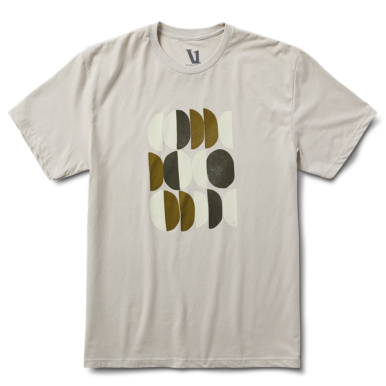 Mod Moon Tee | Light Grey