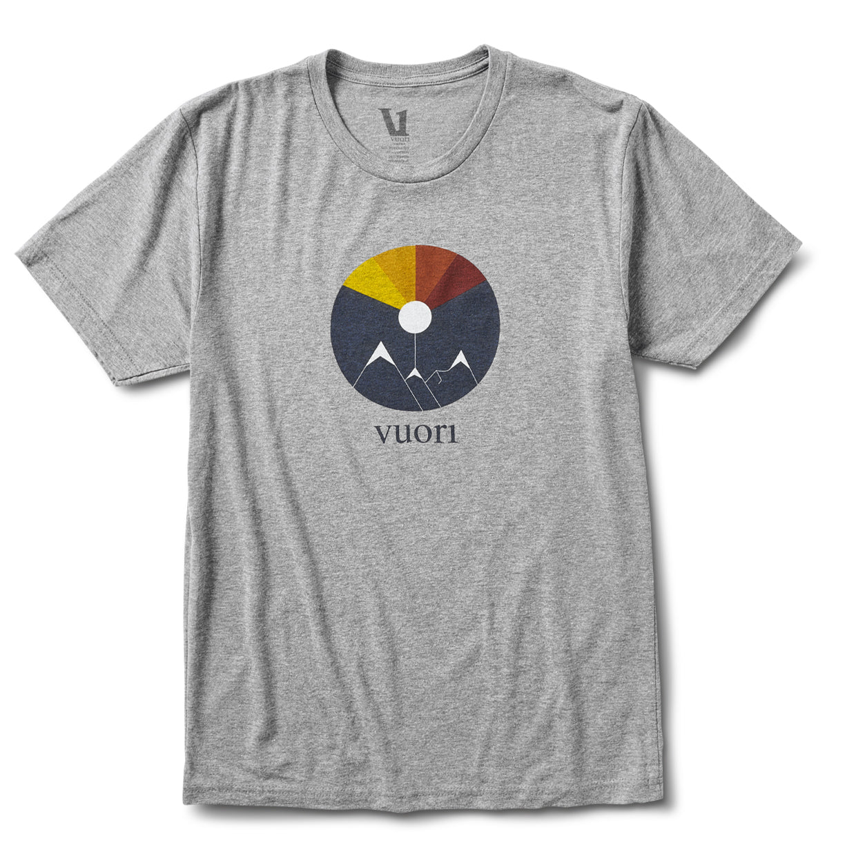 Mountain Light Tee | Heather Grey - Image 3