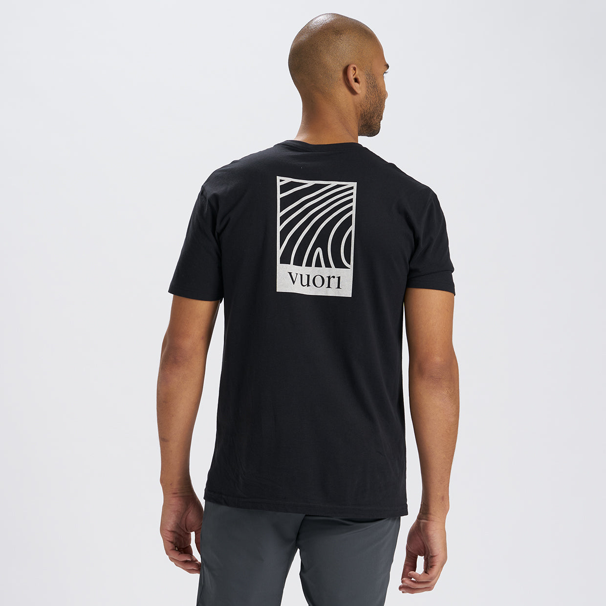 Lines Tee | Black - Image 3
