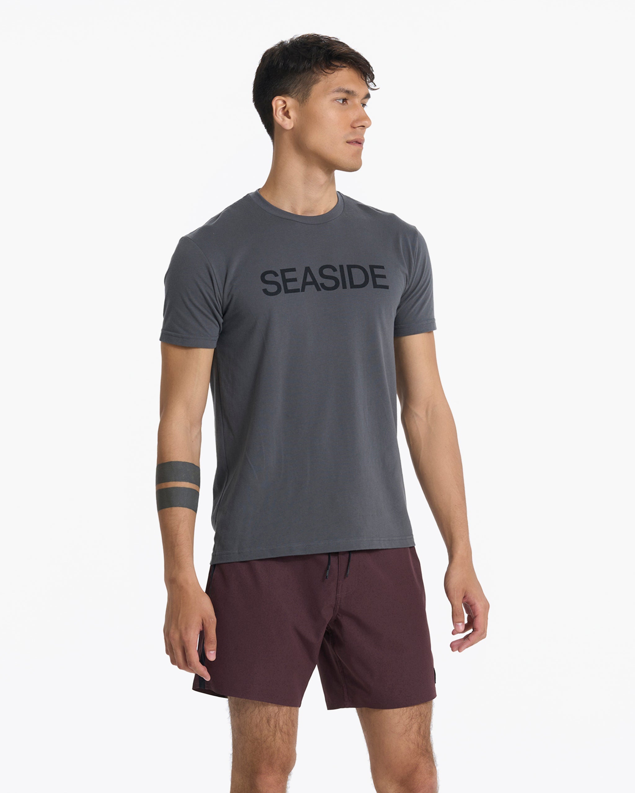 Seaside Tee | Charcoal - Image 2