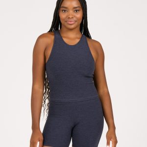 Elevation Plyo Tank | Midnight Heather