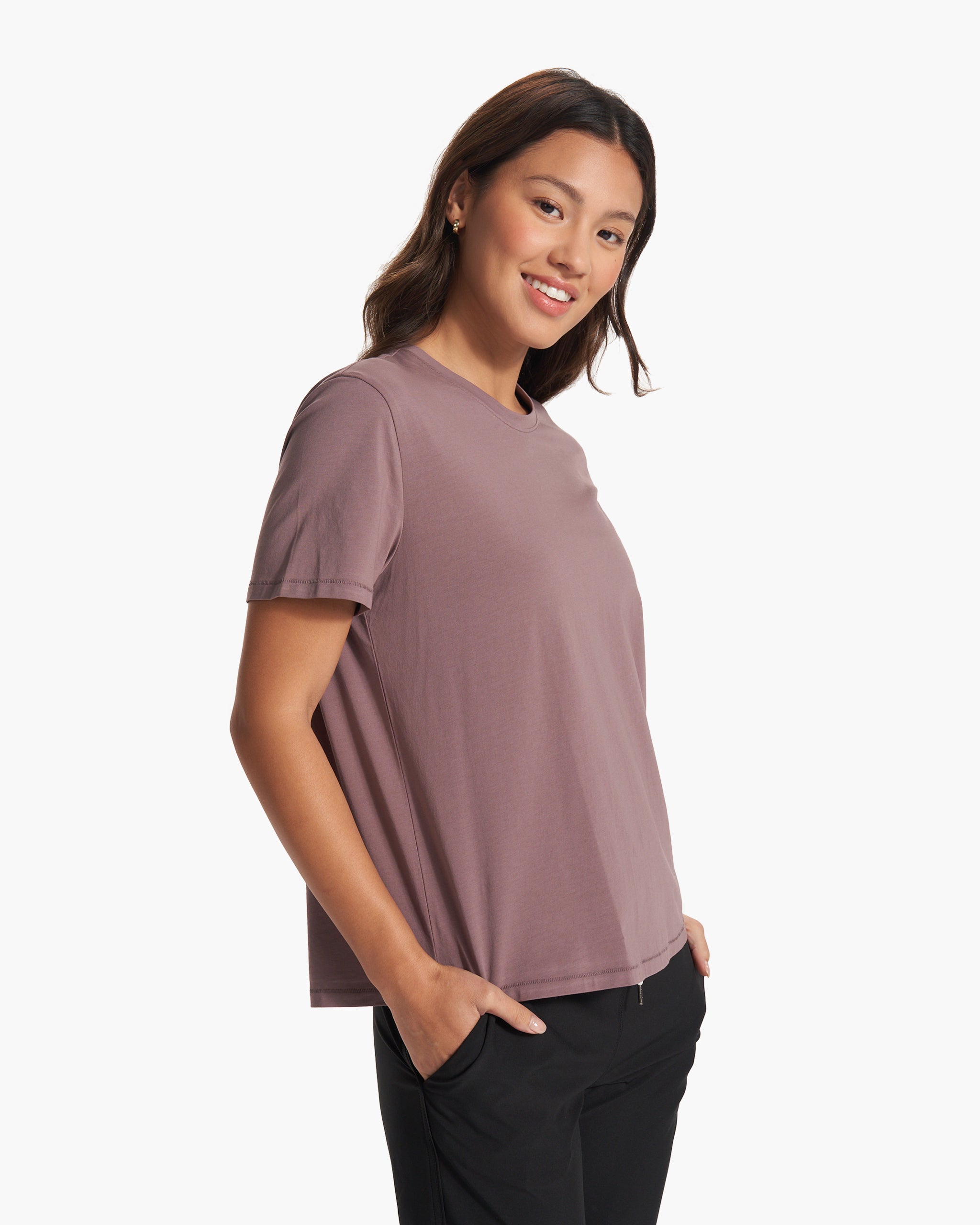Feather Tee | Hazel