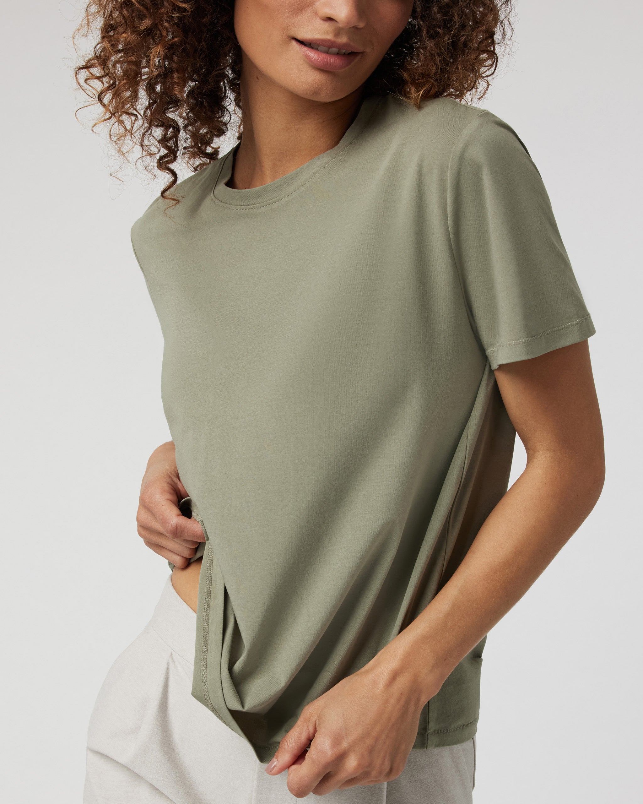 Feather Tee | Metal