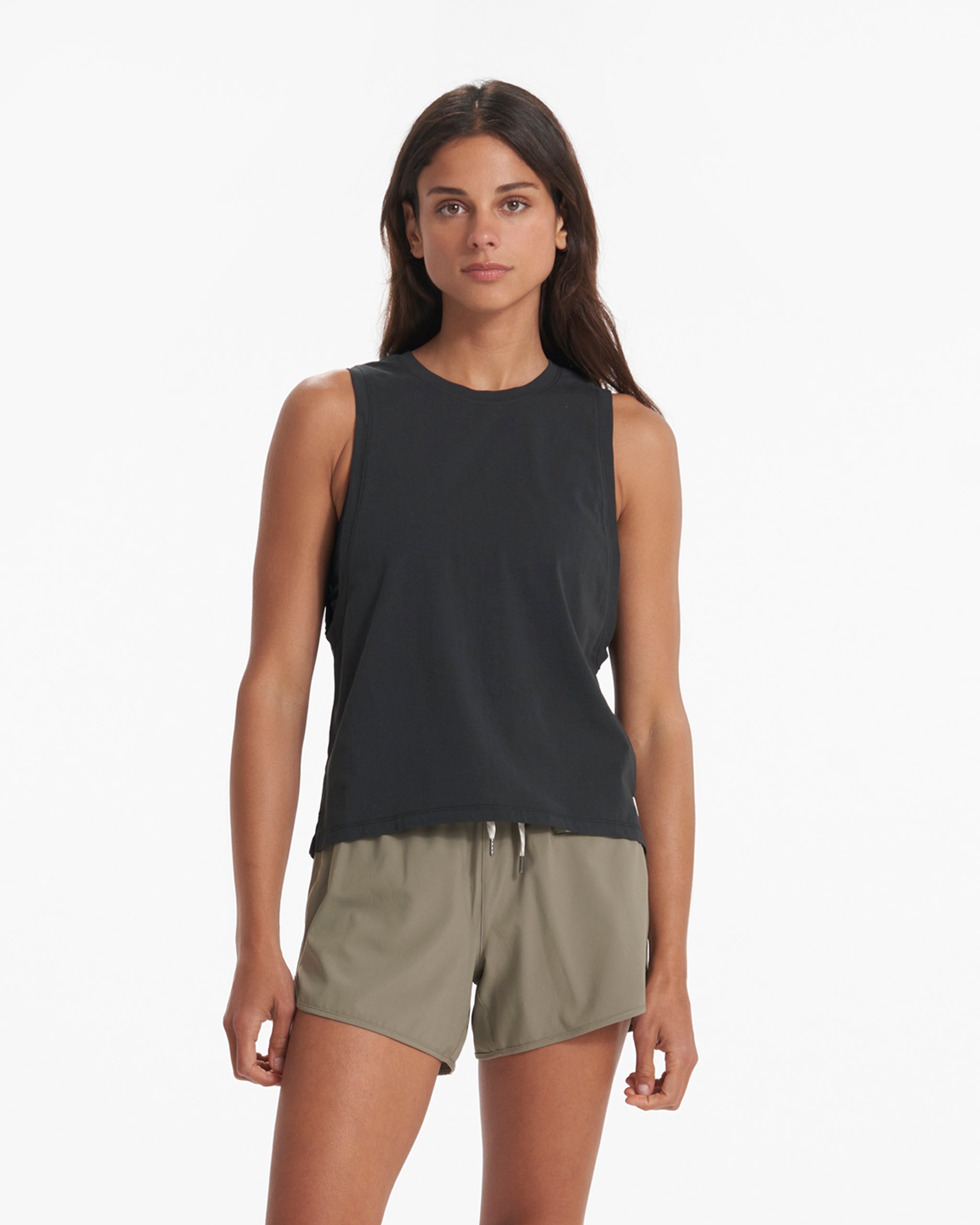Feather Tank | Washed Black