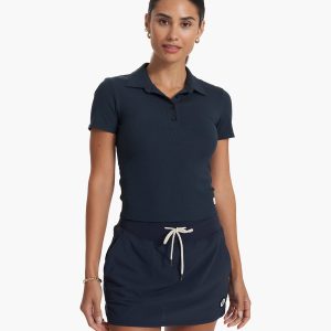 Pose Fitted Polo | Ink