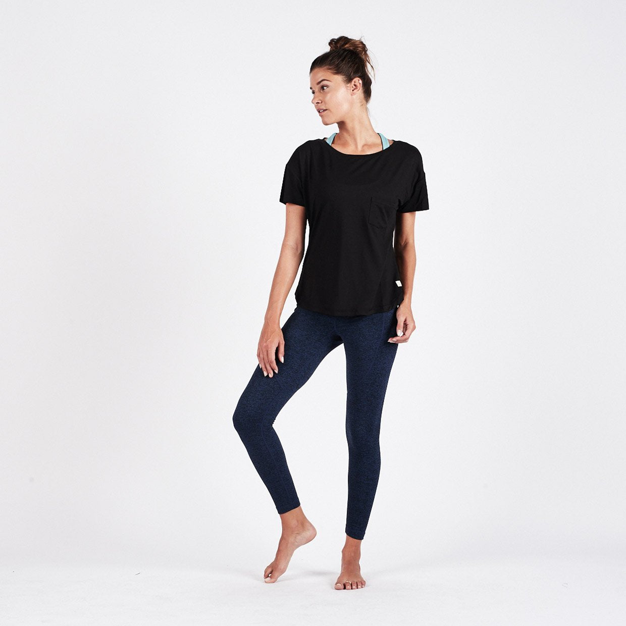 Lux Performance Tee | Black - Image 3