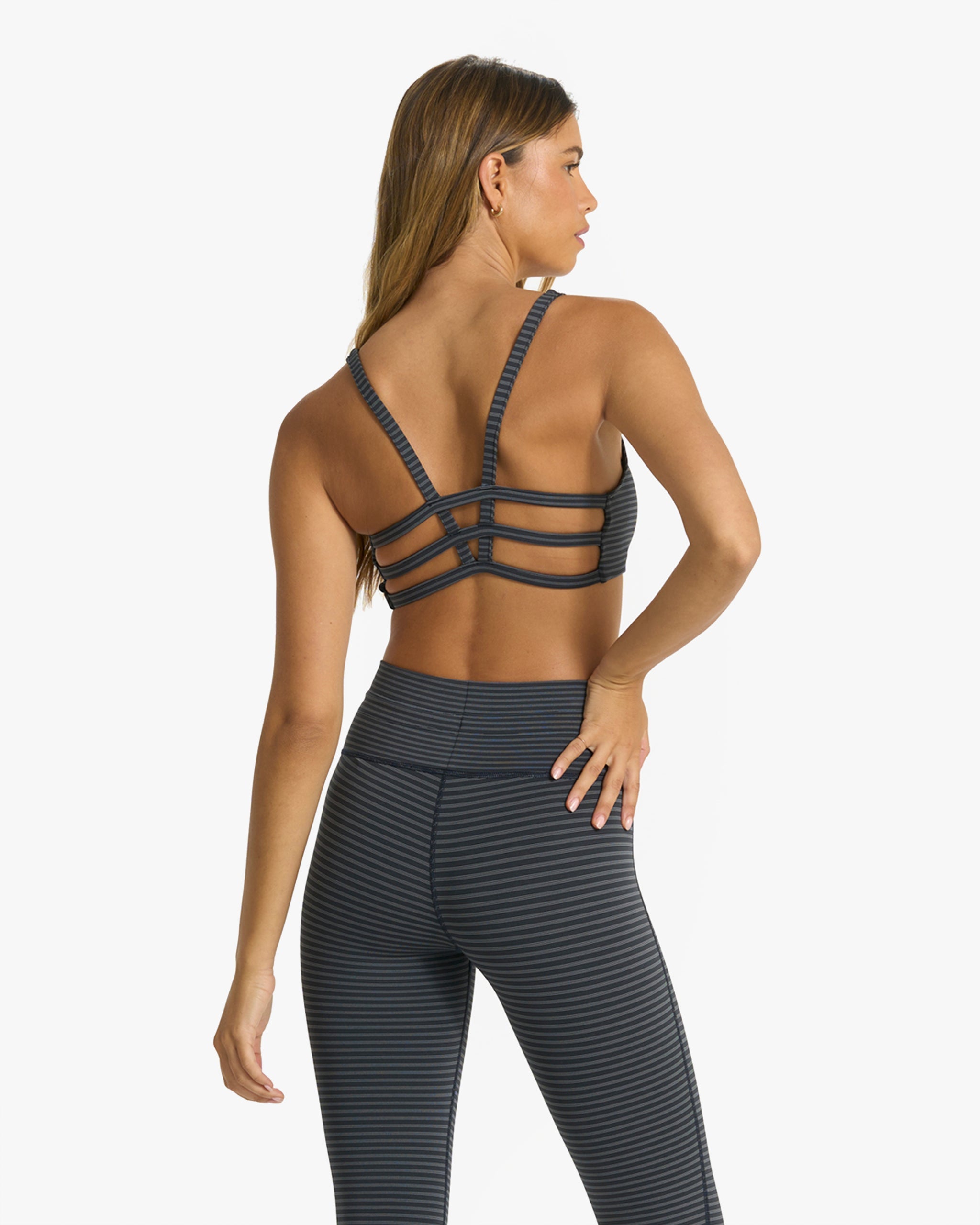 Stripe Yosemite Bra | Ink Stripe - Image 2