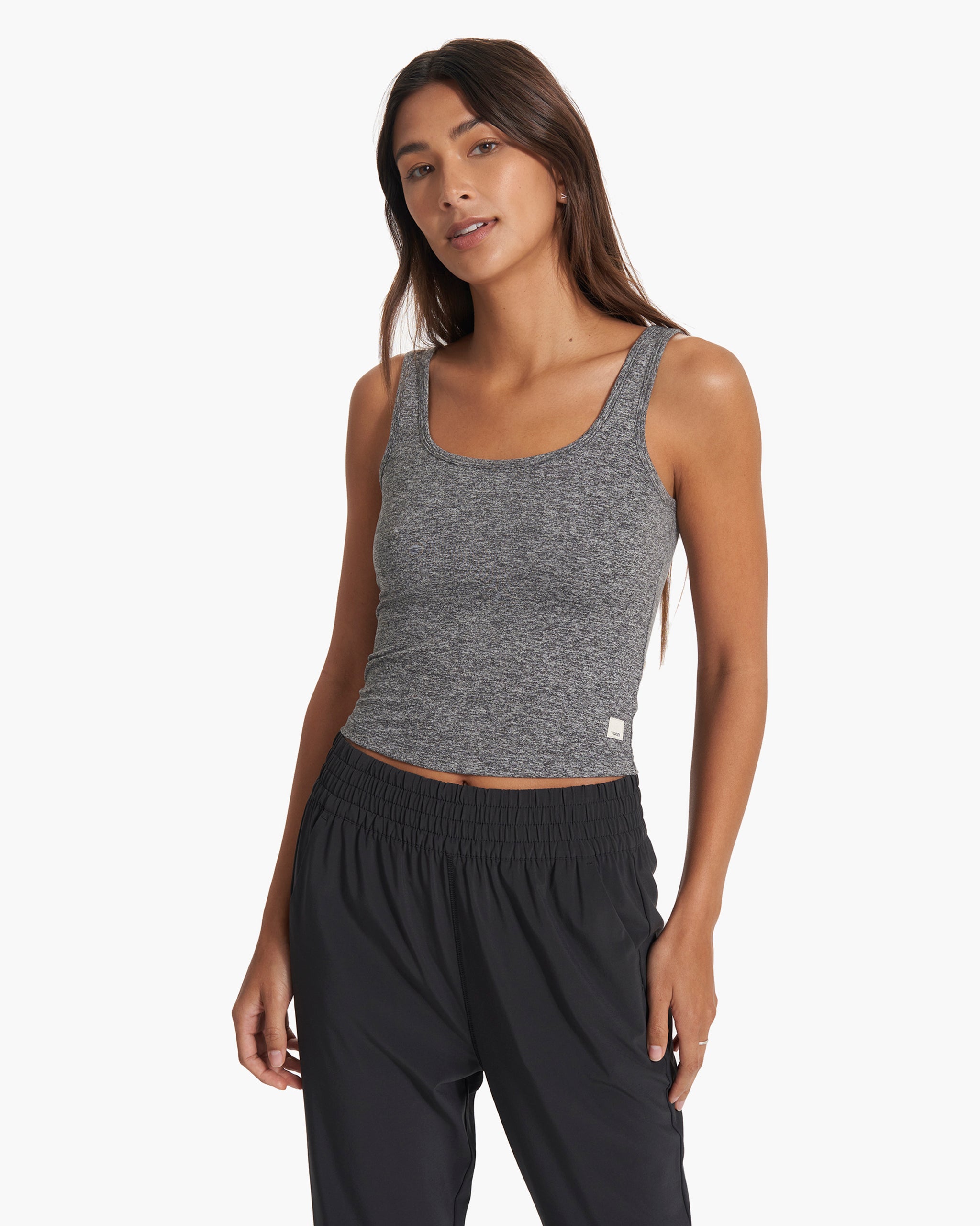 Halo Essential Tank | Heather Grey