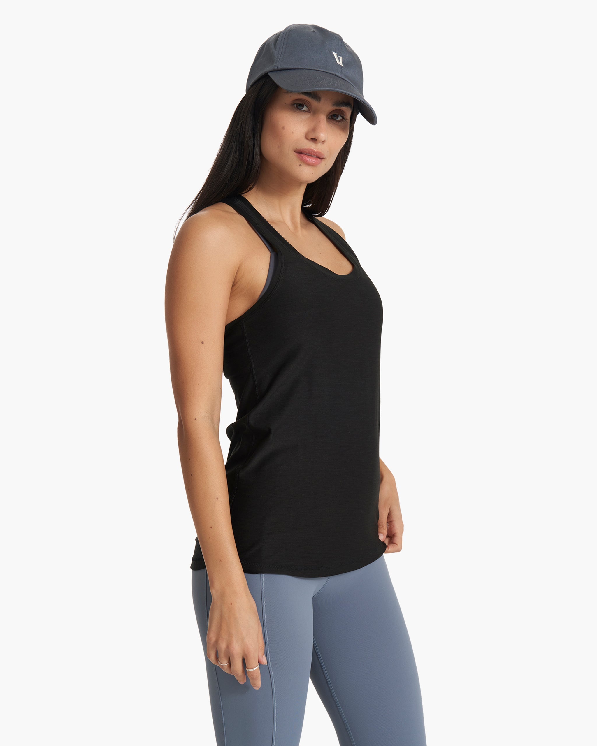Lux Performance Tank | Black - Image 2