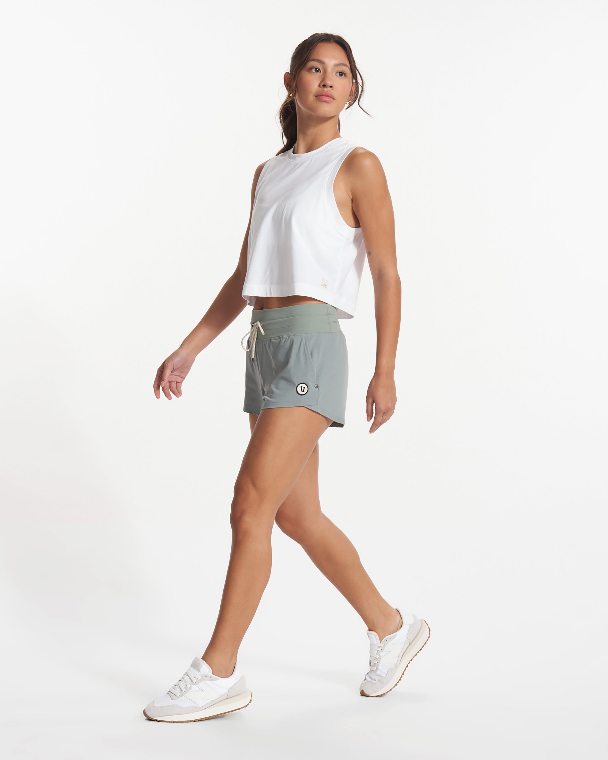 Feather Crop Tank | White - Image 2
