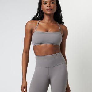 Hot Mesh Bra | Smoke
