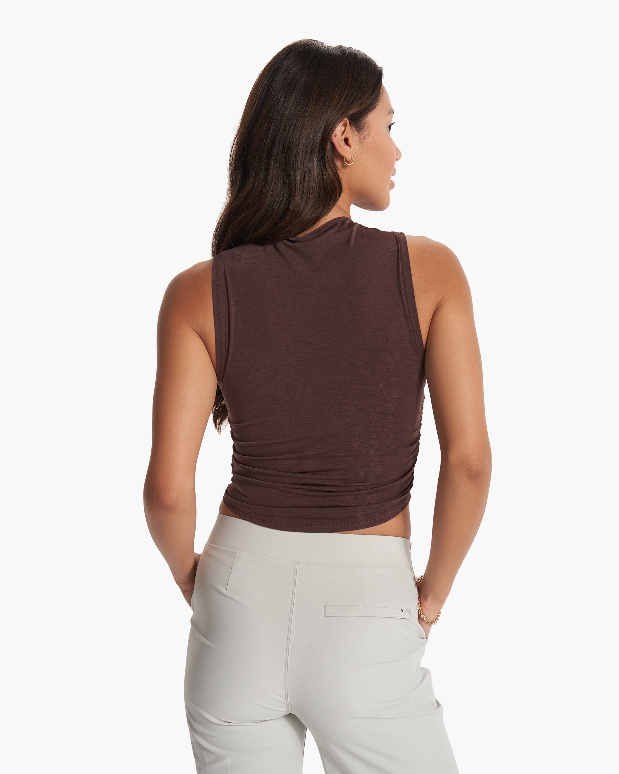 Westerlies Mock Tank | Mahogany - Image 4