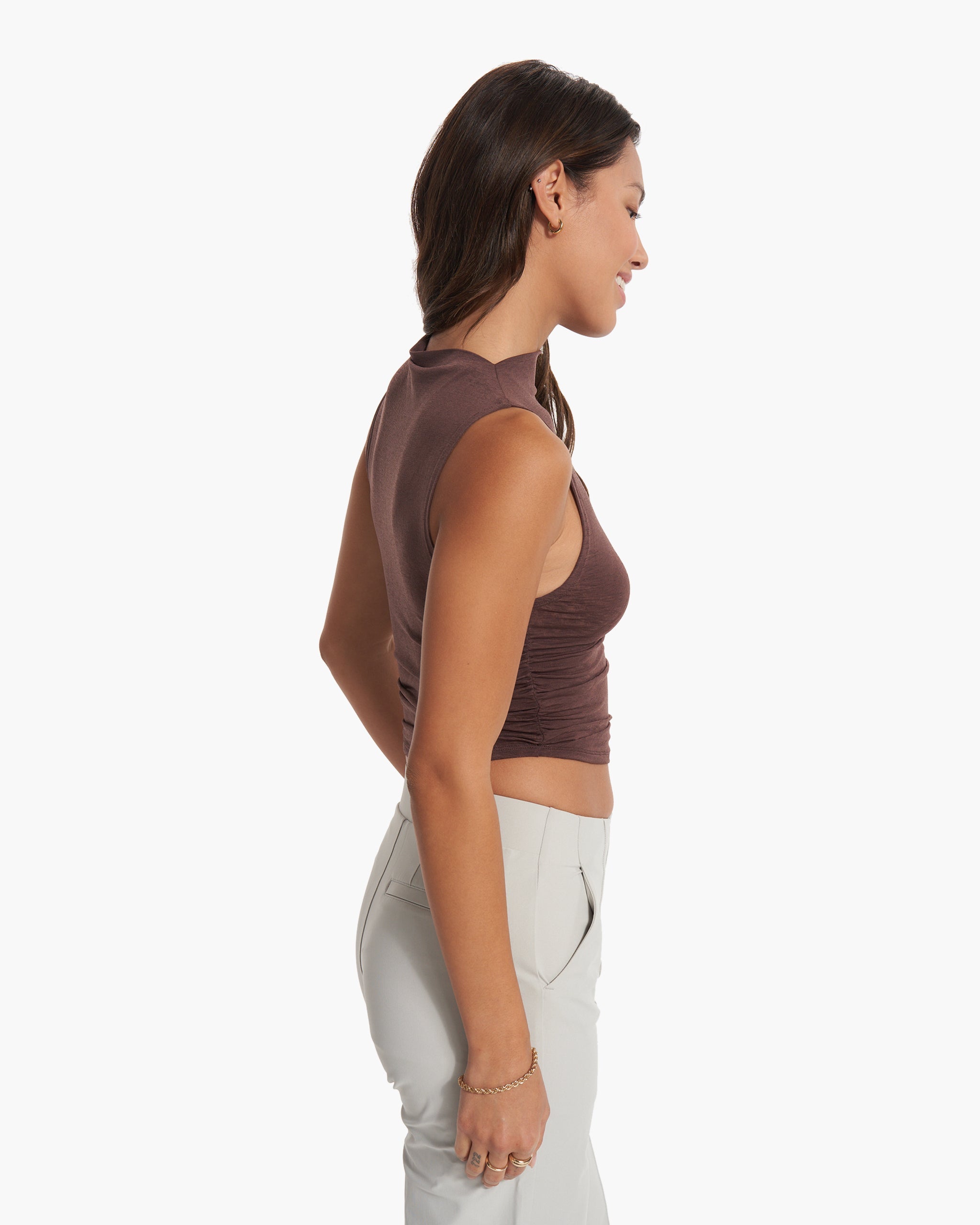 Westerlies Mock Tank | Mahogany - Image 3