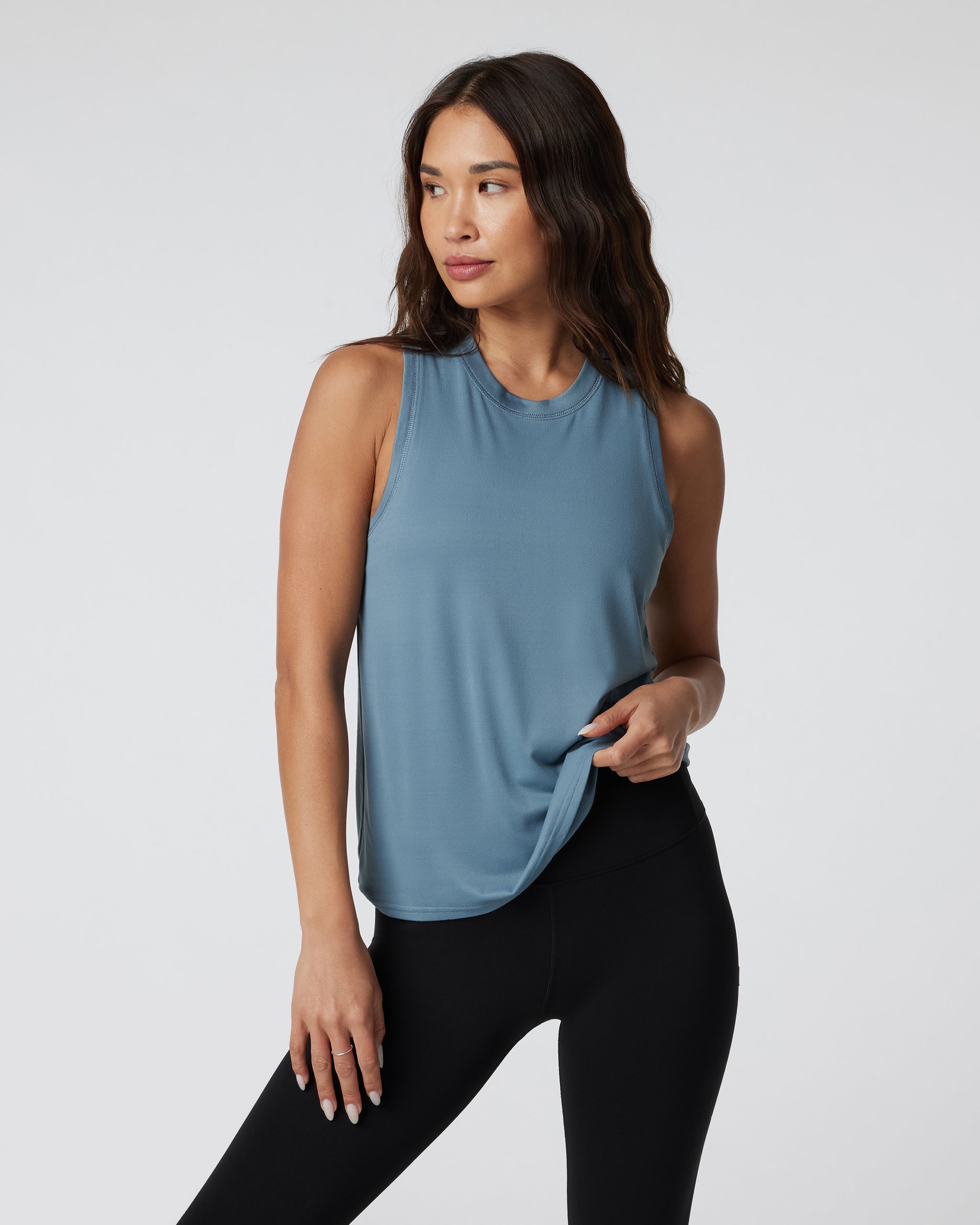 Energy Top Long | Smoke Blue - Image 4
