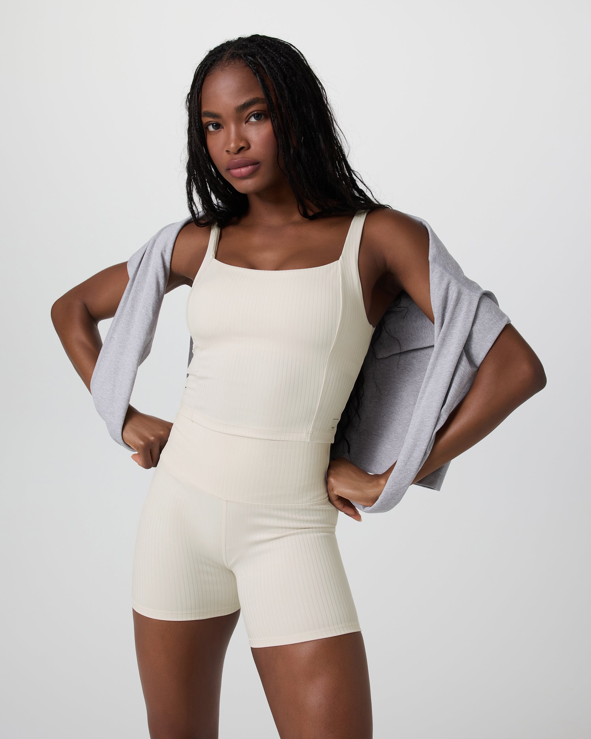 Inversion Rib Support Tank | Marshmallow - Image 5