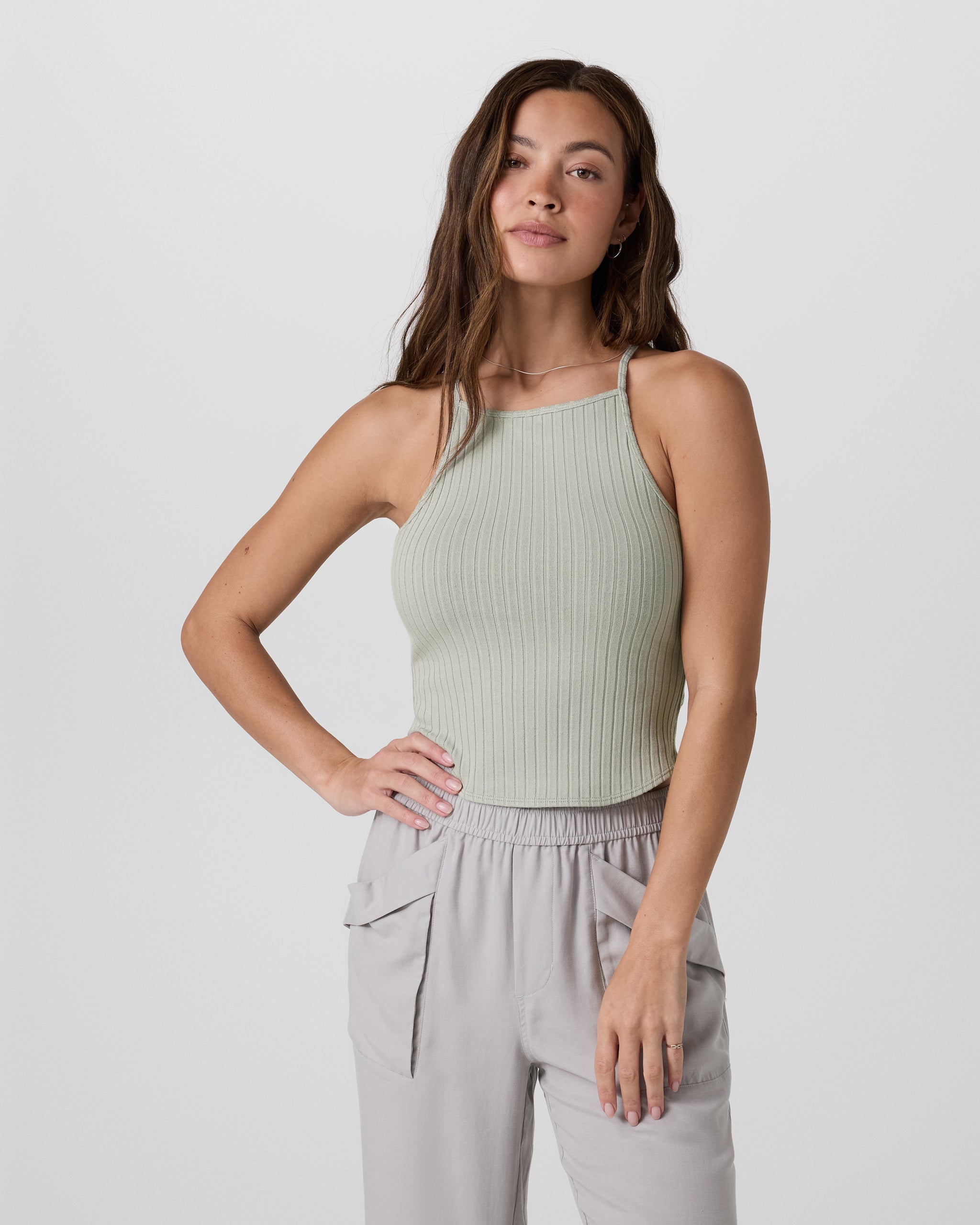Marina Rib Tank | Talc
