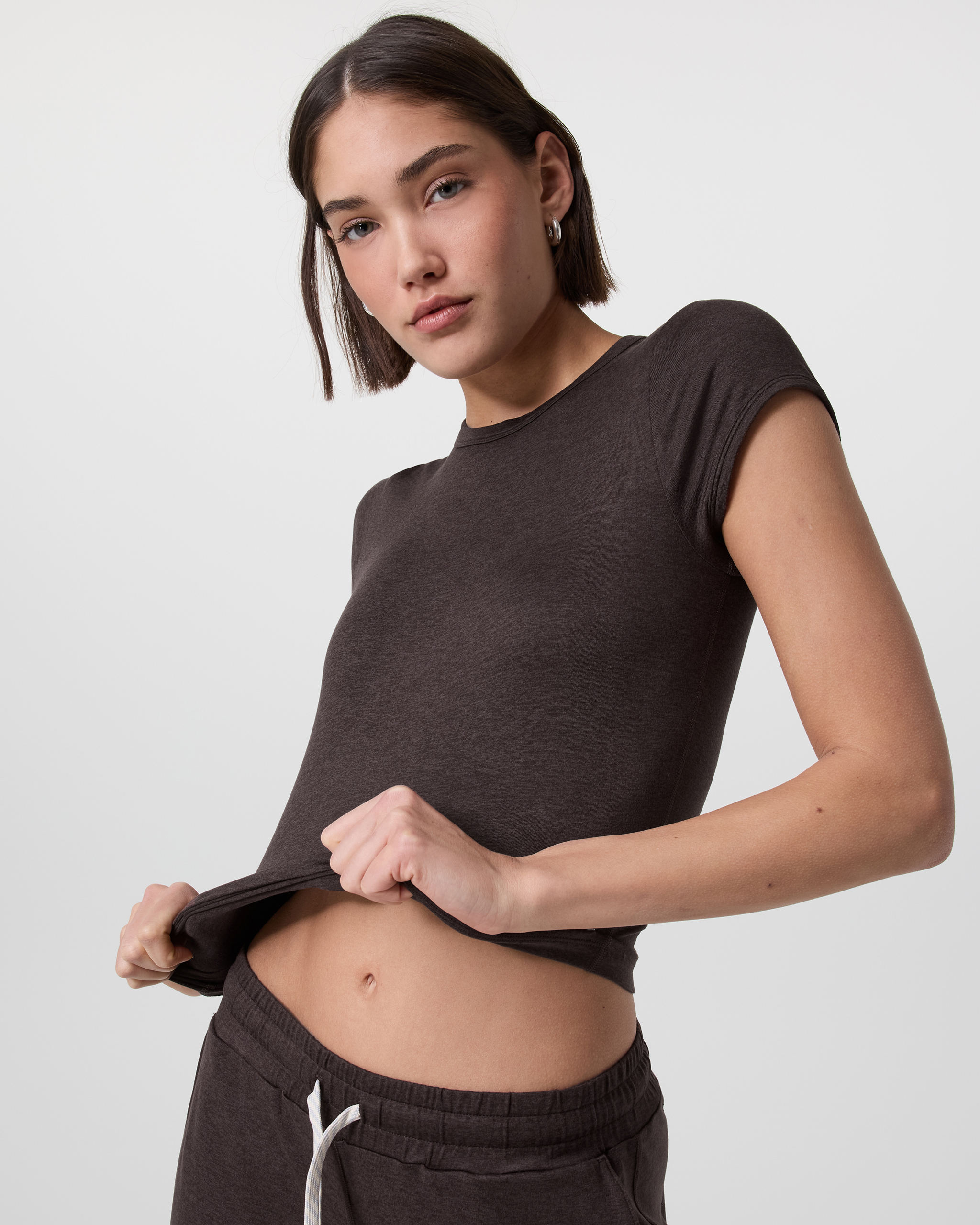 Halo Baby Tee | Java Heather - Image 4