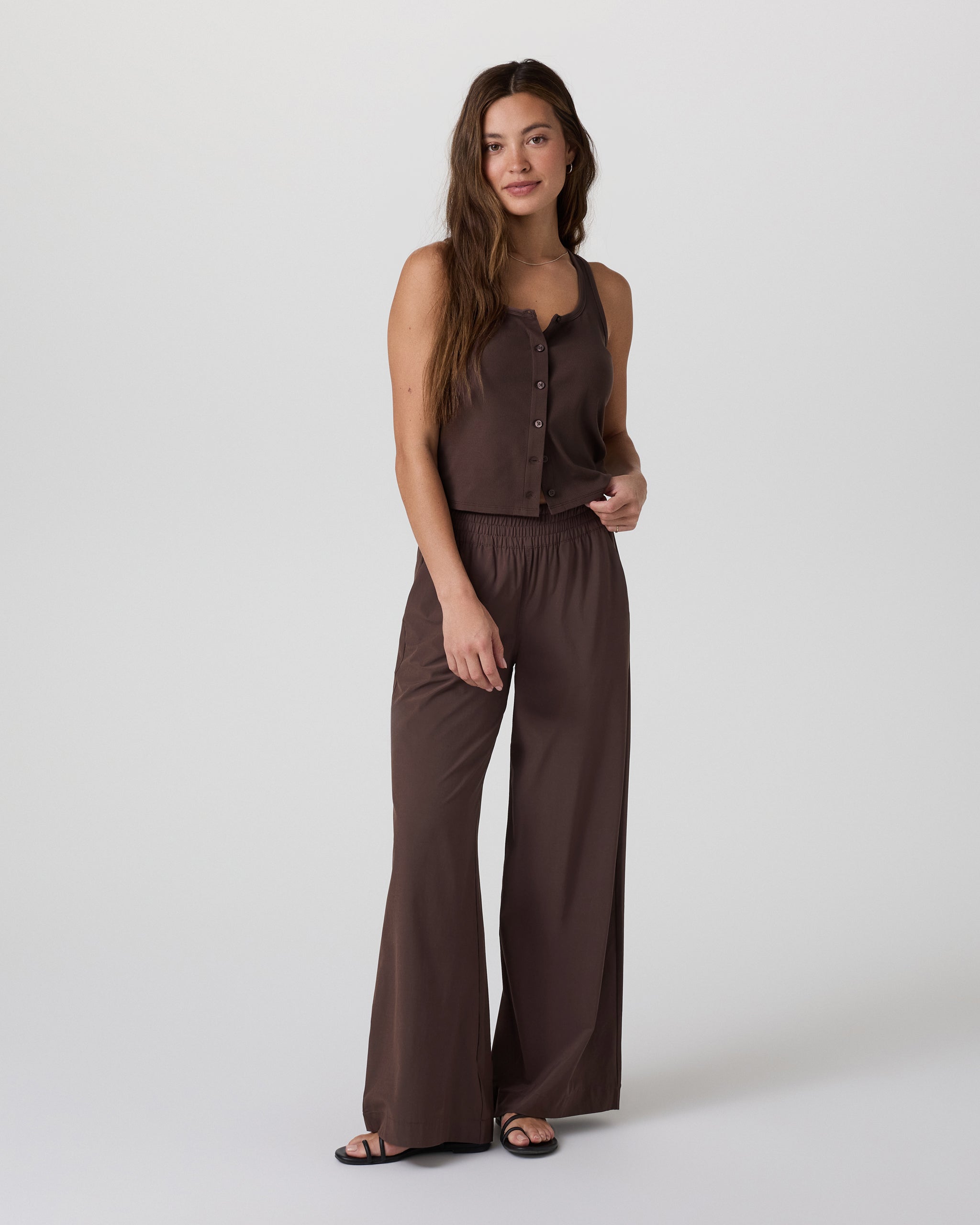 Pose Cardigan Tank | Java - Image 2