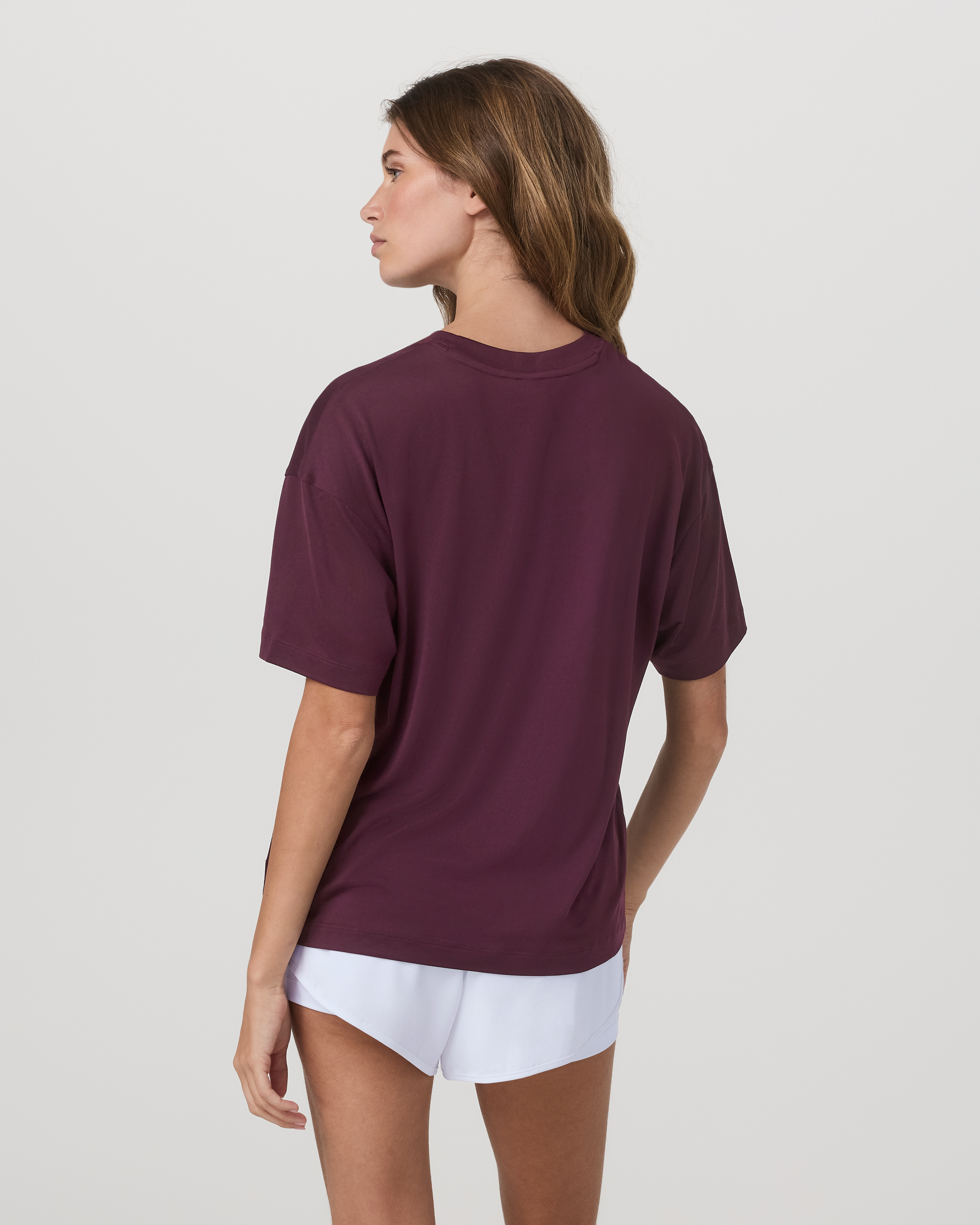 Energy Tee Long | Cerise - Image 3