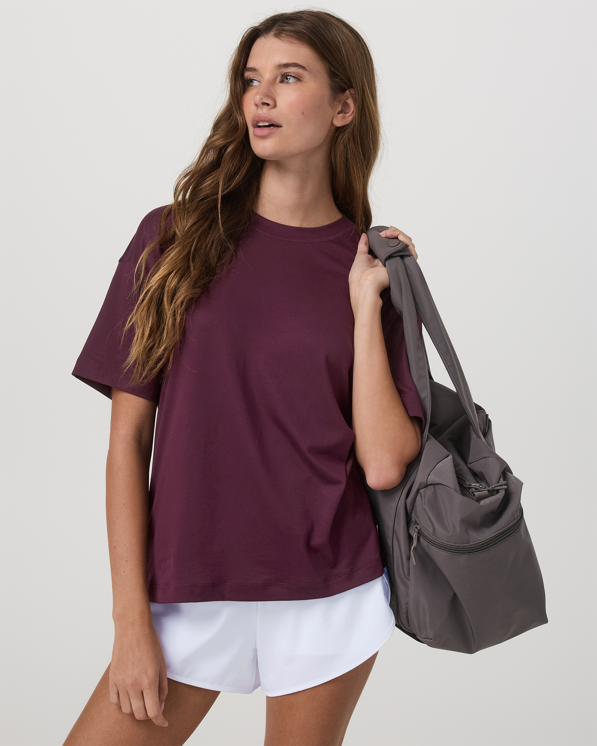 Energy Tee Long | Cerise - Image 5