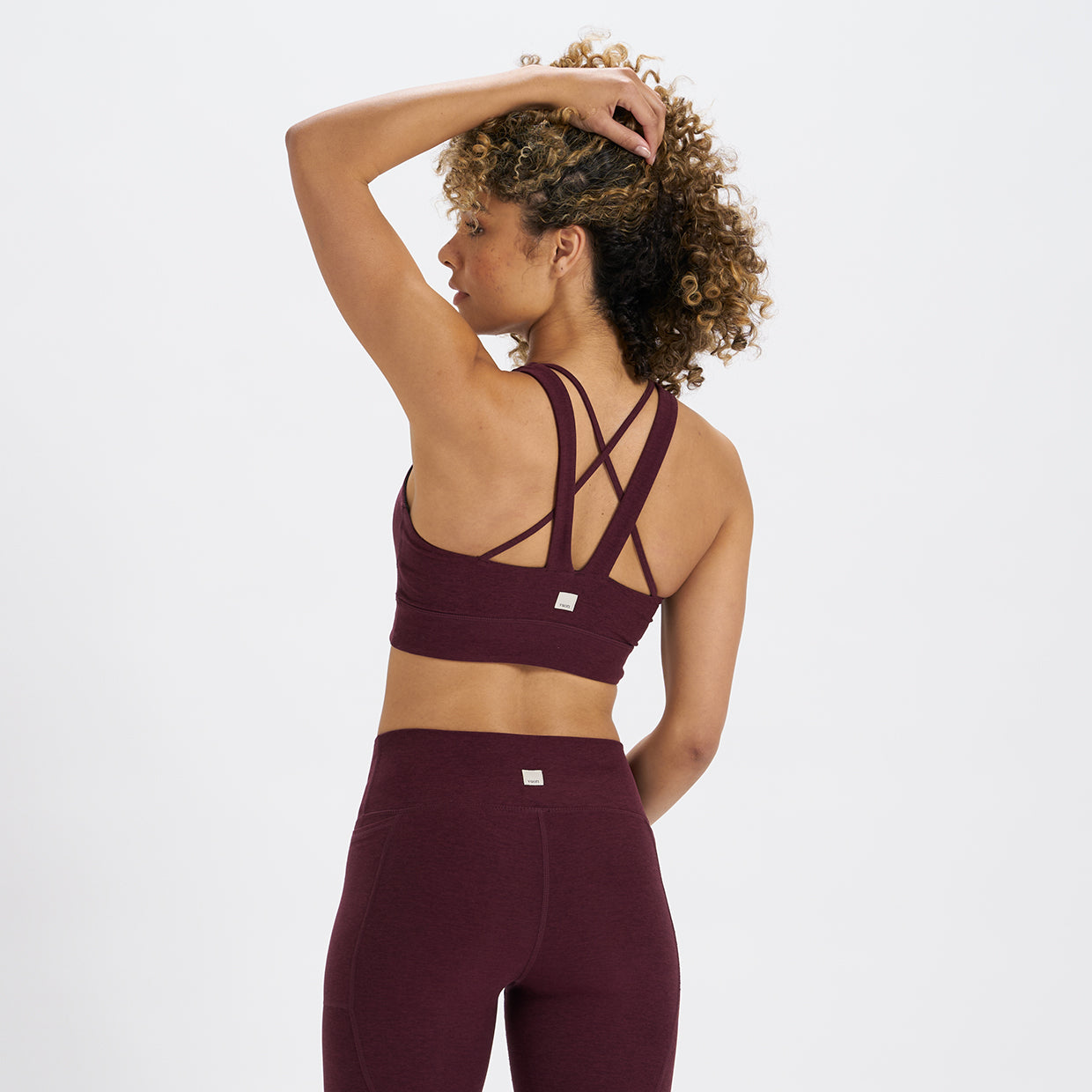 Elevation Bra | Cerise Heather - Image 2