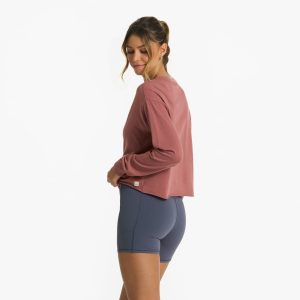 Long-Sleeve Coast Tee | Rosewood