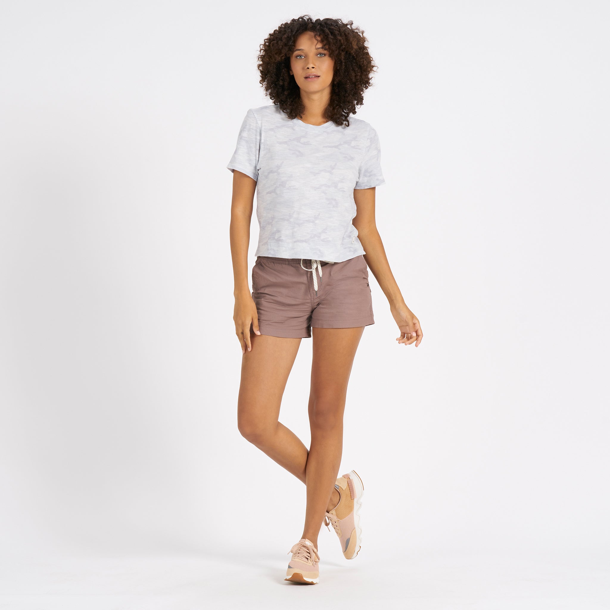 Sunset Tee | Pale Grey Camo - Image 4