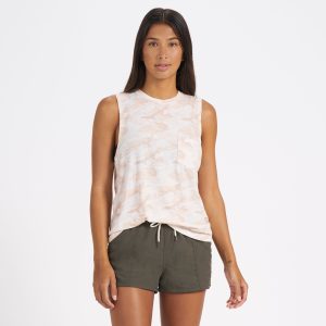 Sunset Tank | Bisque Camo