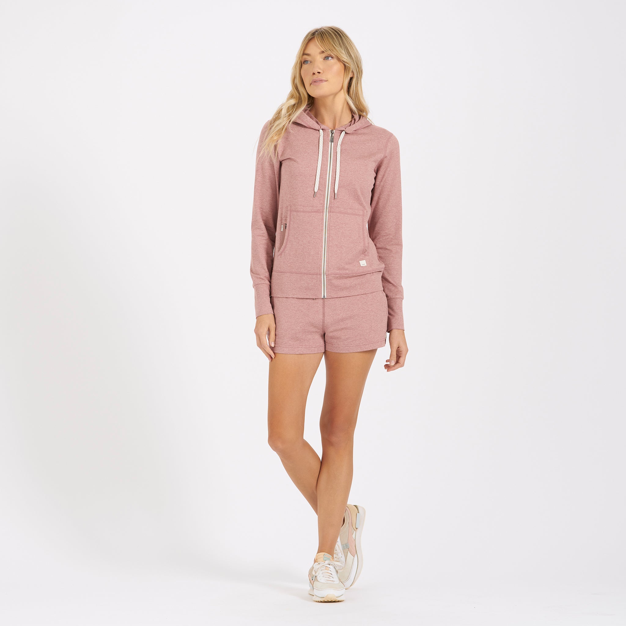 Halo Performance Hoodie | Burnt Clay Heather - Image 4