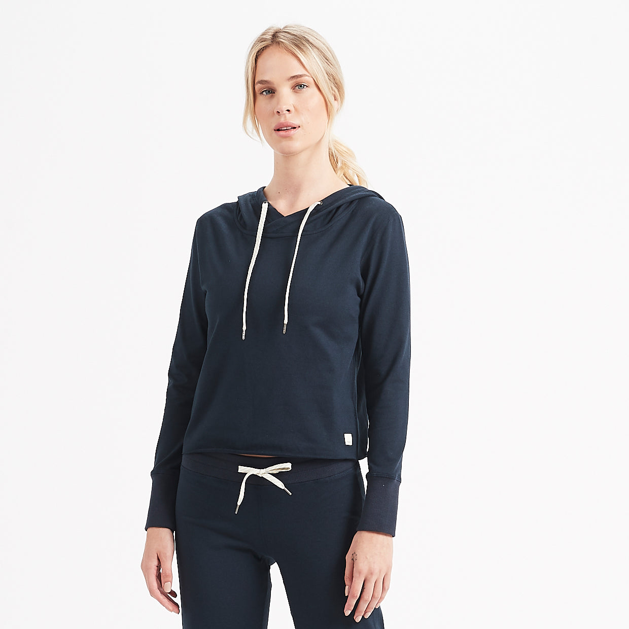 Sequoia Crop Hoodie | Ink