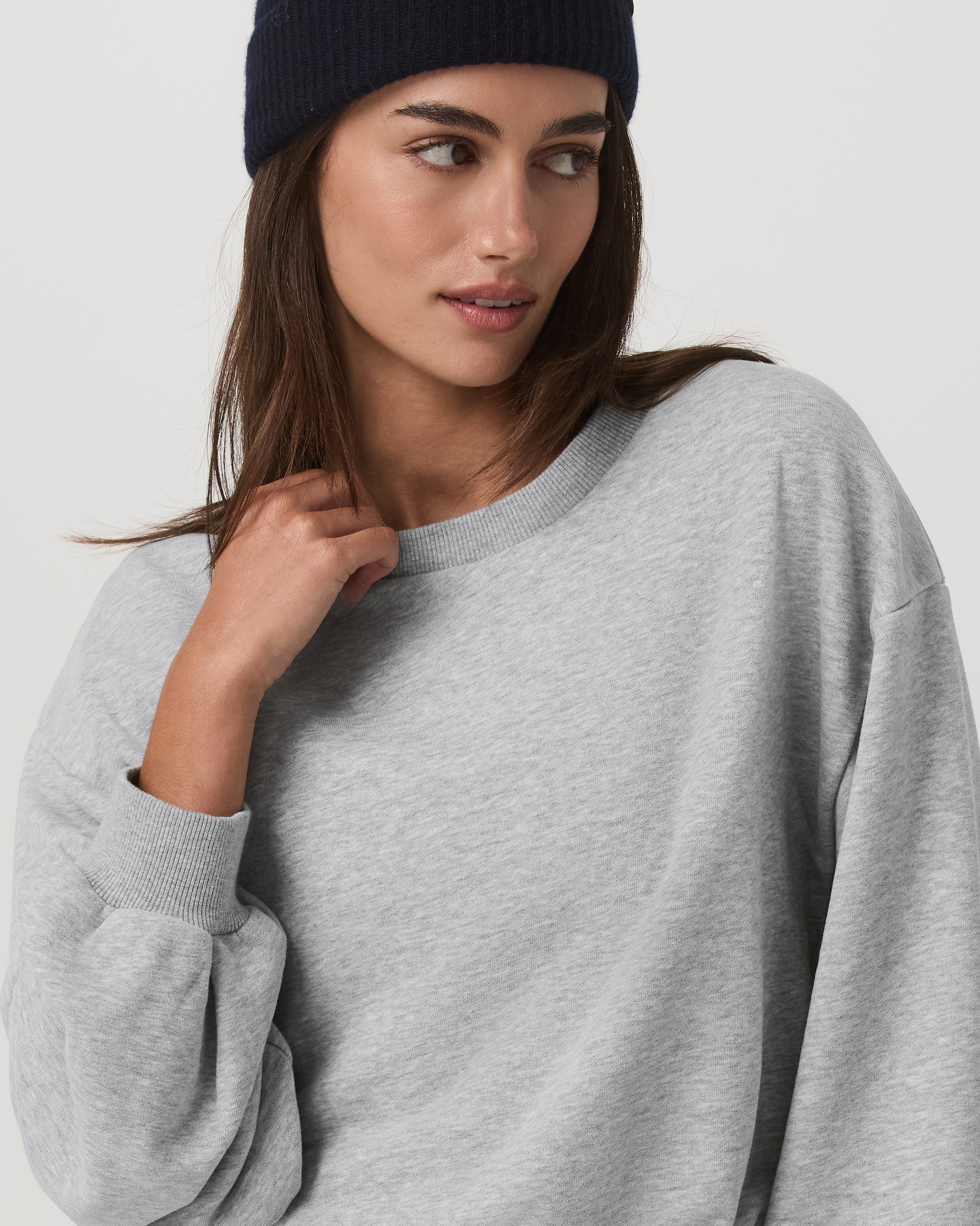 Sedona Bubble Crew | Light Heather Grey - Image 4