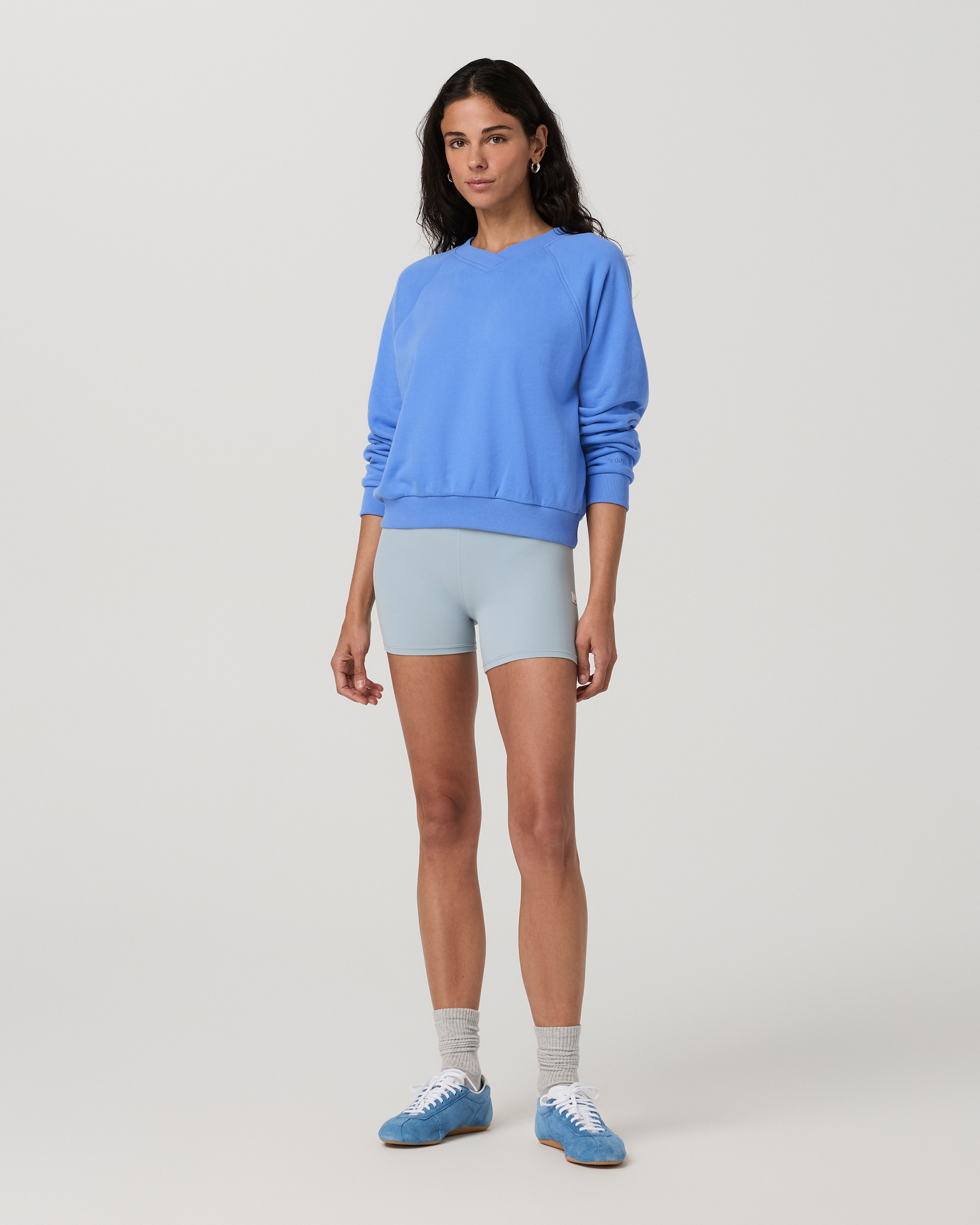 Sedona V-Neck Pullover | Riviera Blue - Image 6